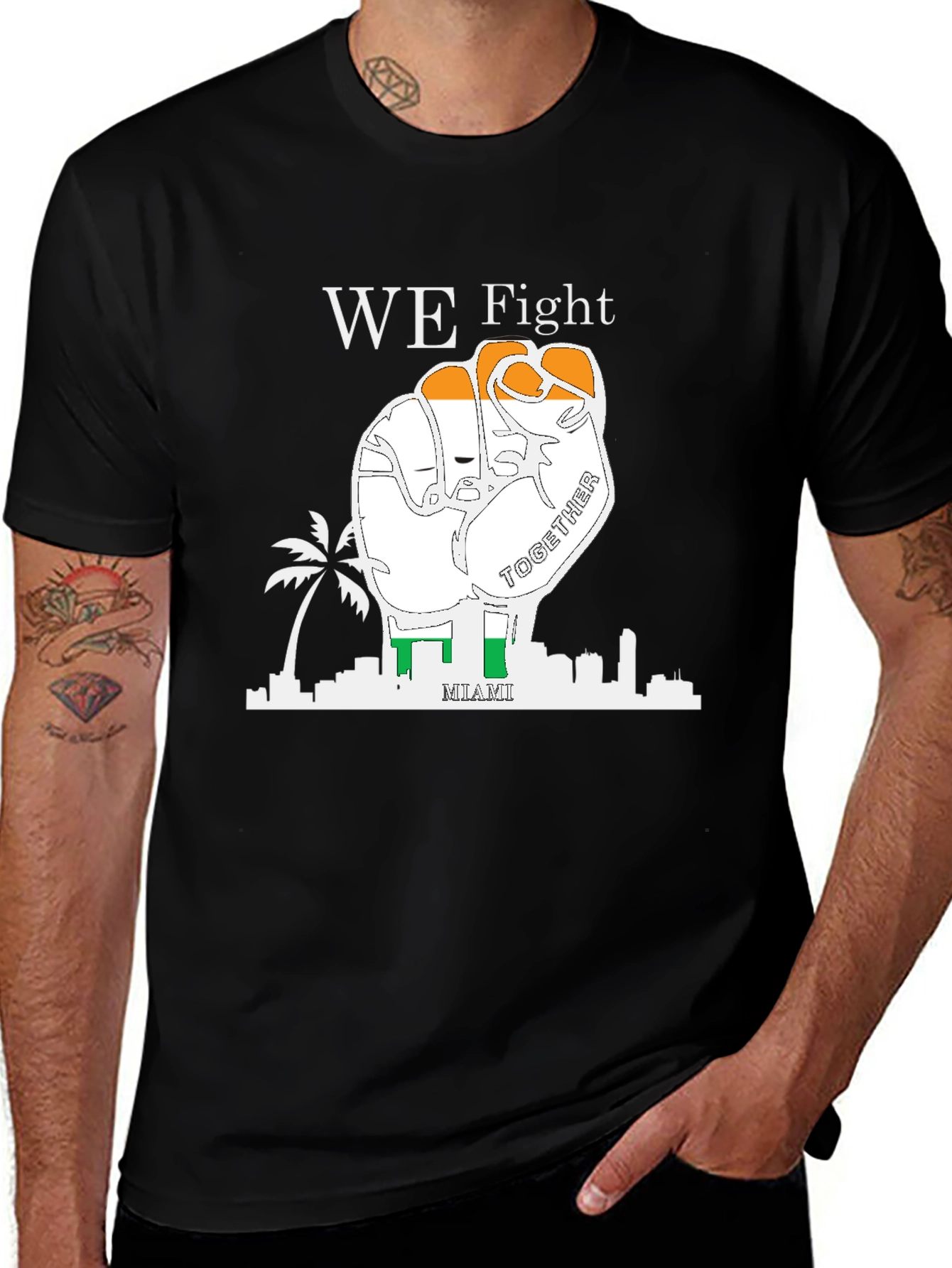 We Fight Together Miami T-Shirt