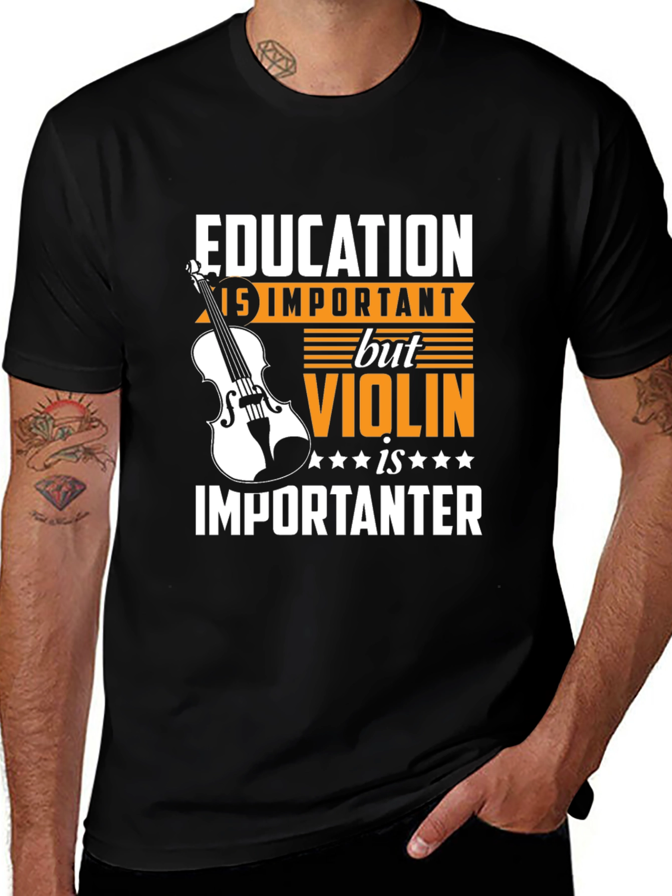 Variant 27 of Education Violin is Importanter T-Shirt