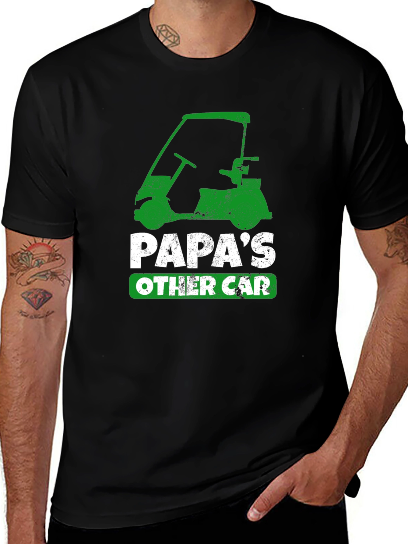 Variant 30 of Papa's Other Car Graphic T-Shirt
