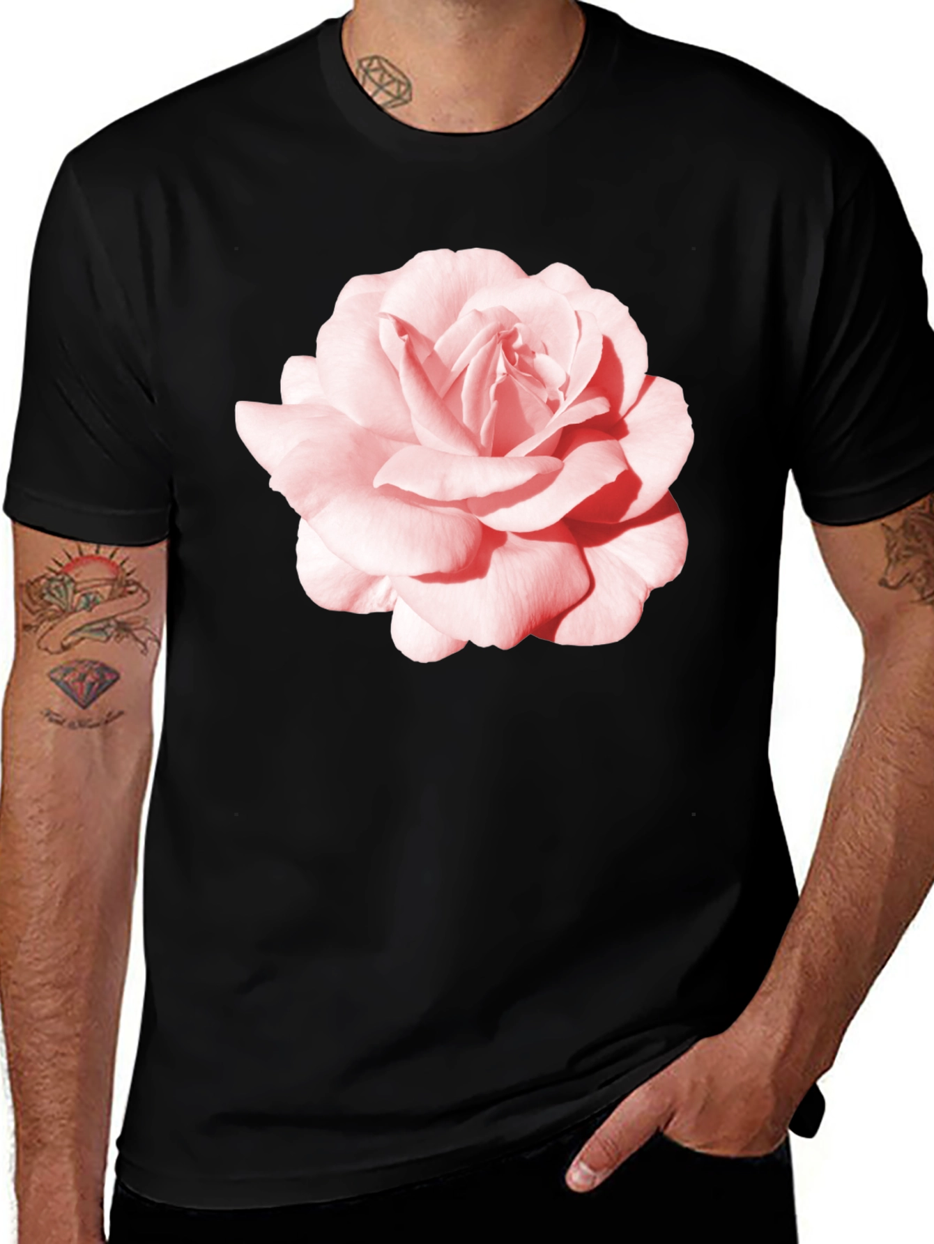 Black Rose Graphic Tee