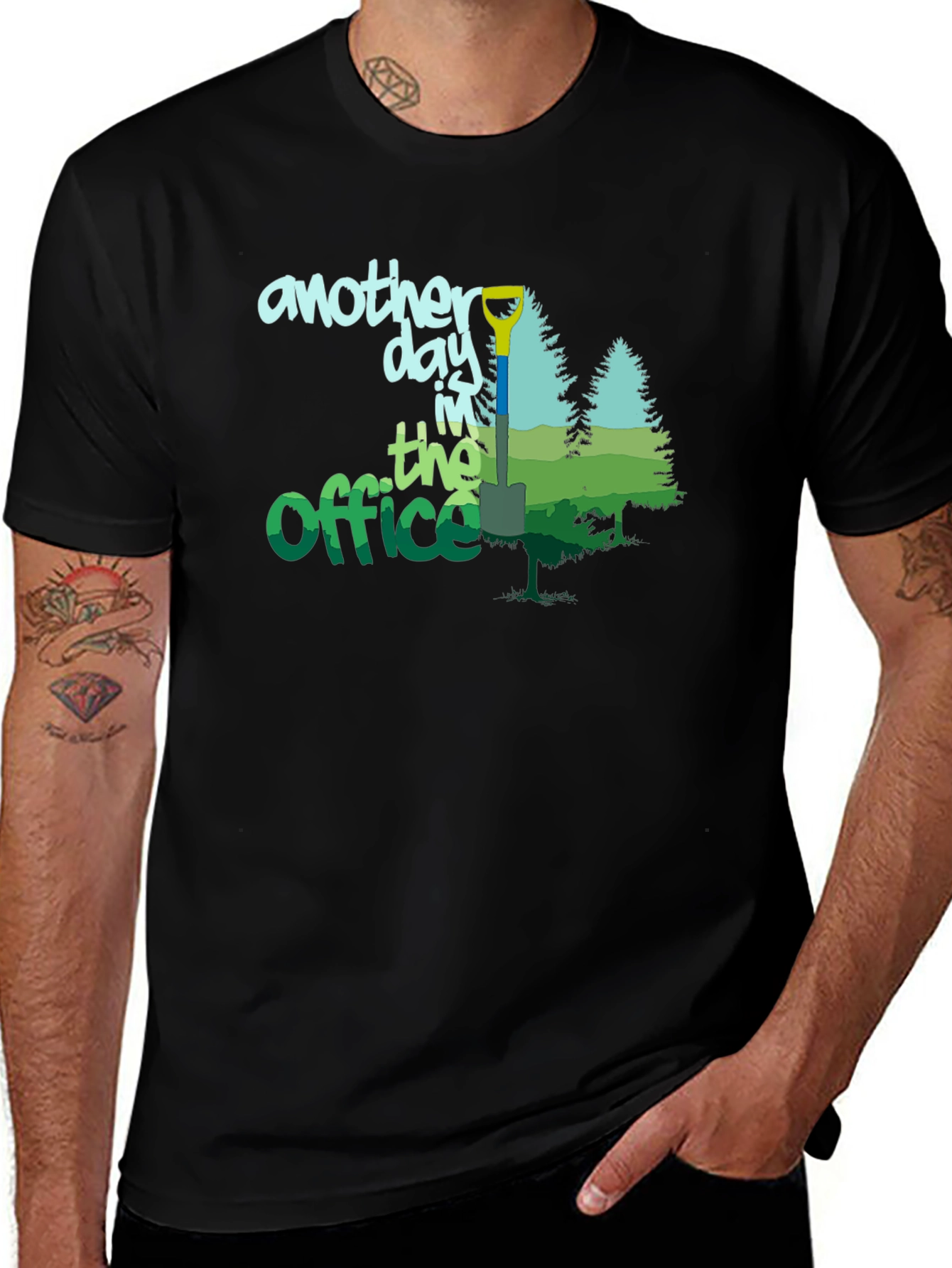 Gardener's Office T-Shirt - Nature Lover Tee