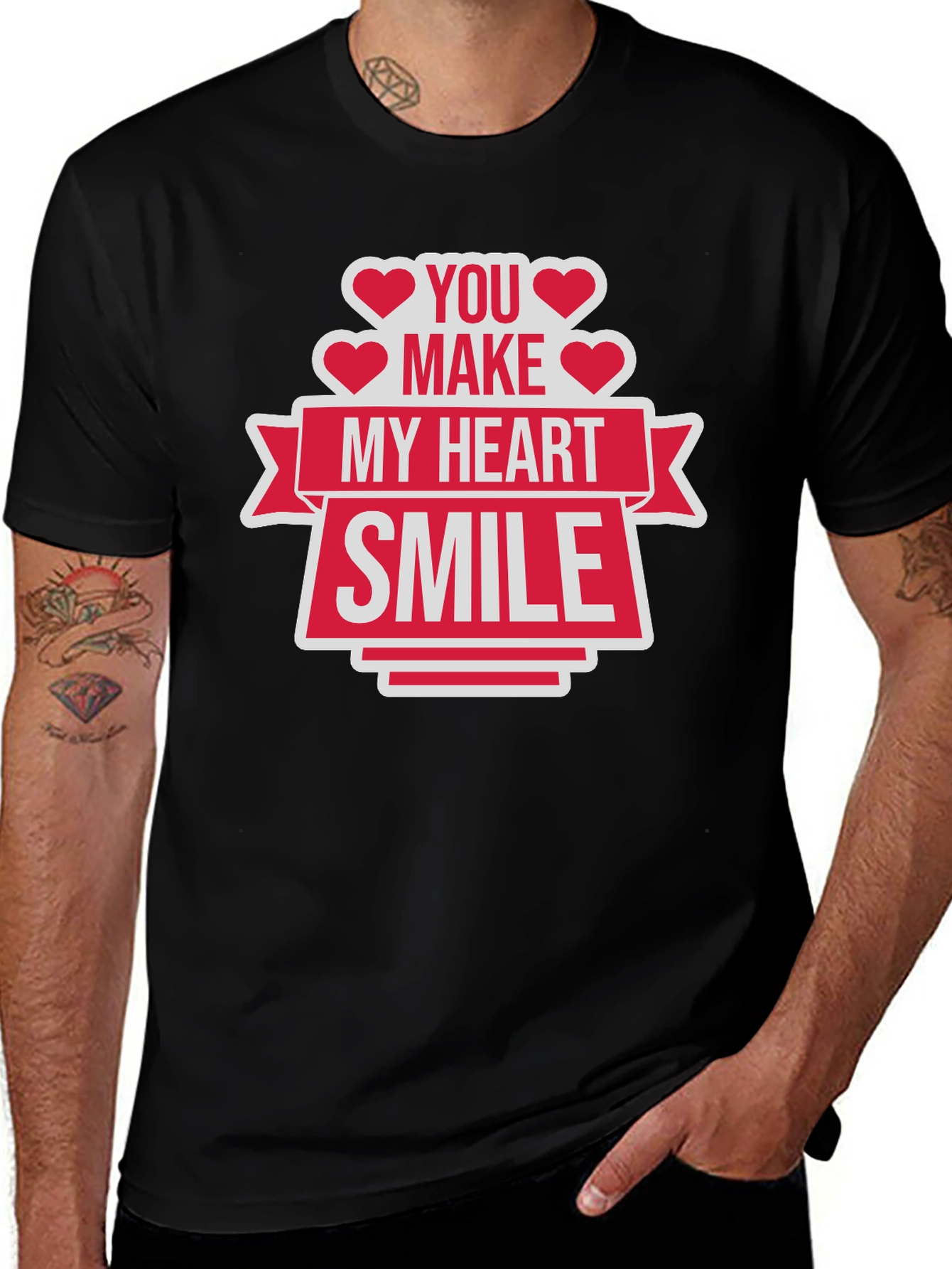 You Make My Heart Smile Graphic Tee