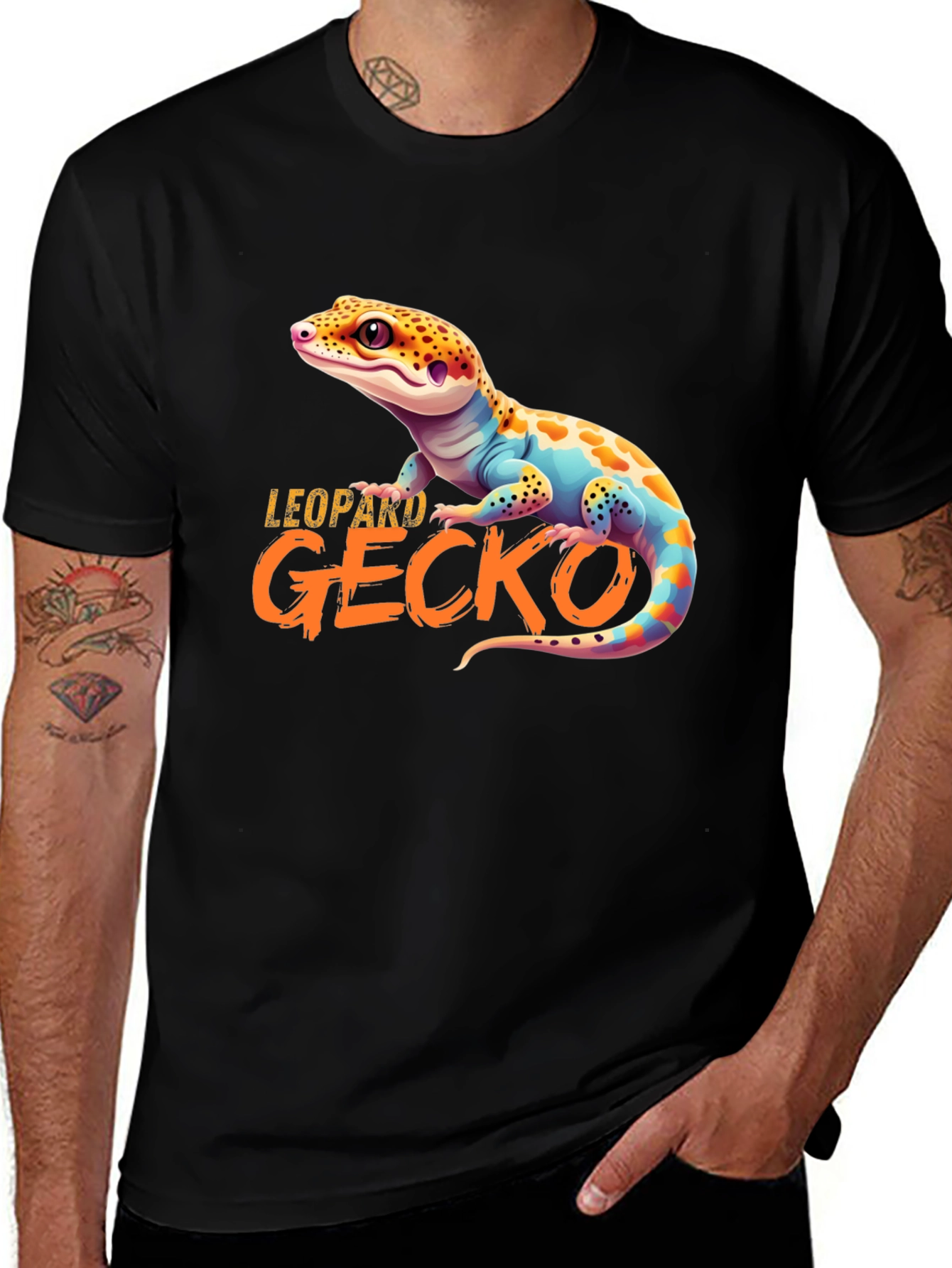 Variant 25 of Leopard Gecko Graphic Print T-Shirt