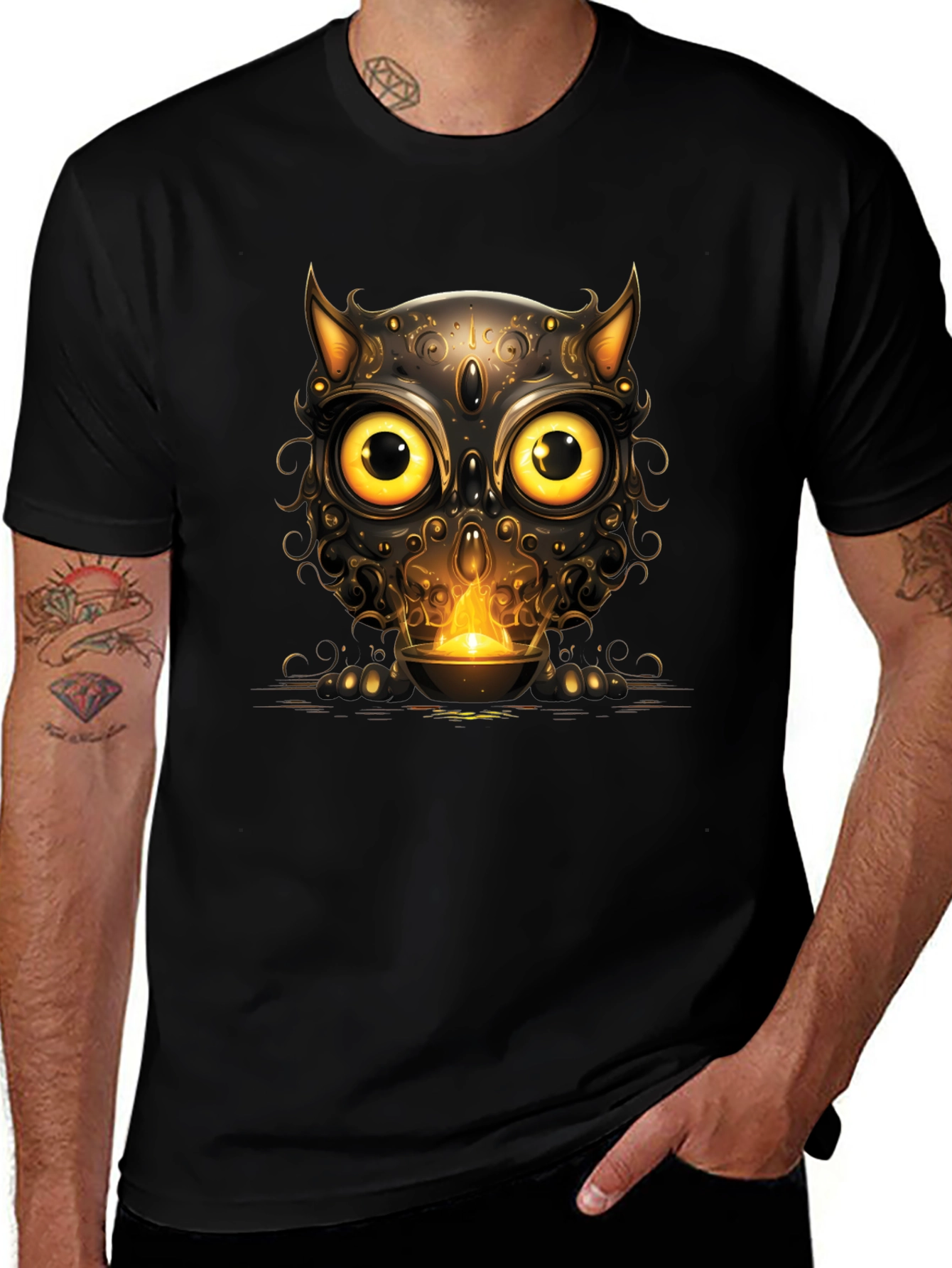 Mystic Owl Graphic T-Shirt