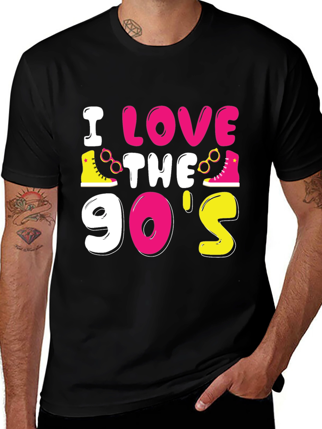 I Love the 90's Retro Graphic Tee