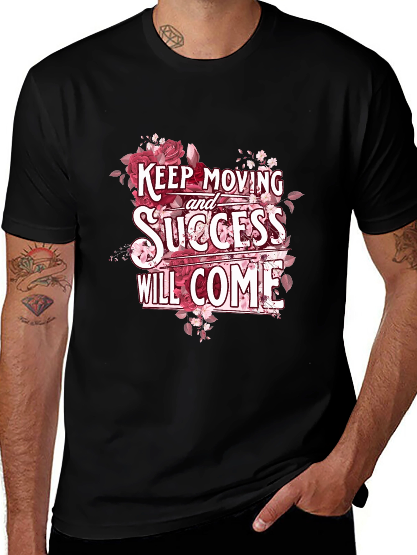 Keep Moving Success Will Come T-Shirt