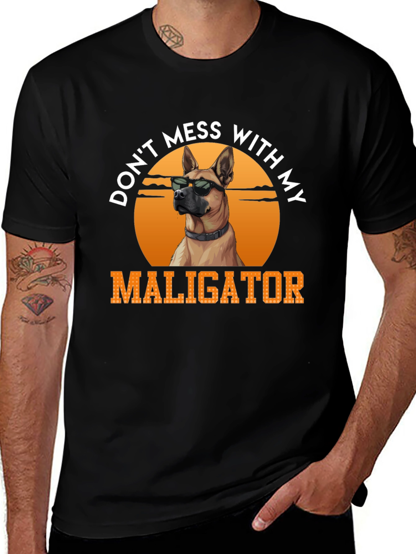 Variant 17 of Don't Mess With My Maligator T-Shirt