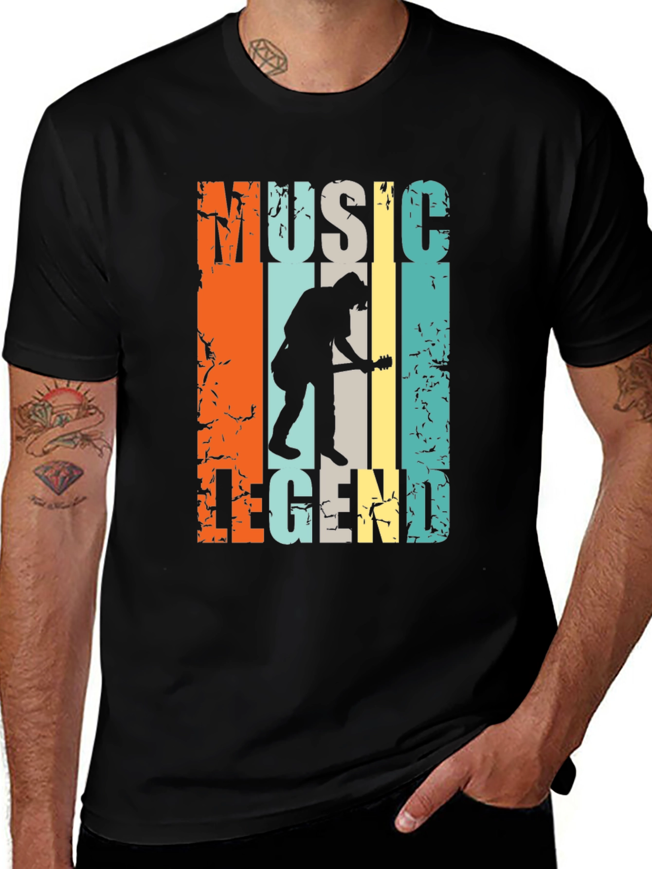 Variant 7 of Music Legend Graphic T-Shirt