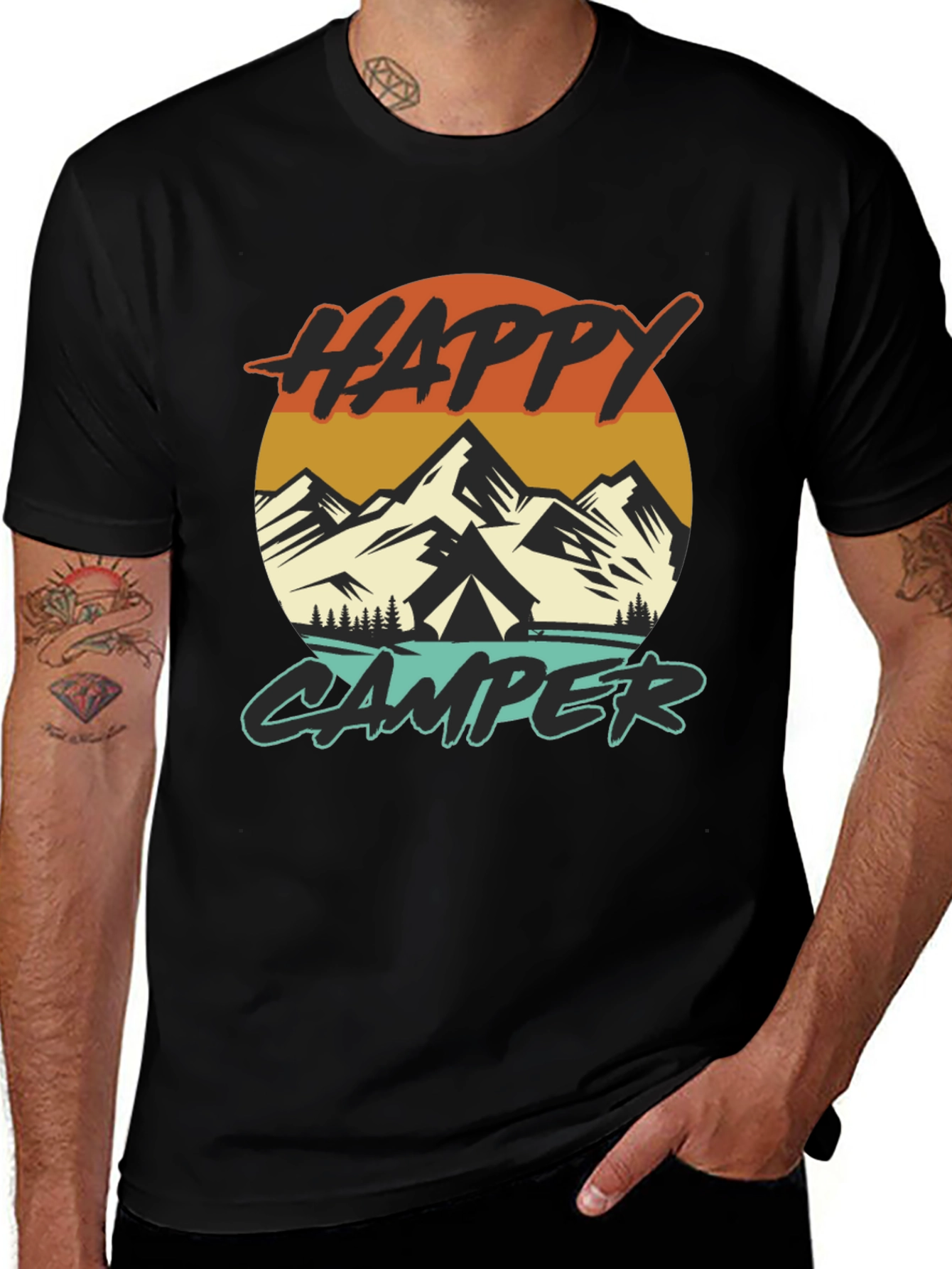 Happy Camper Graphic Tee