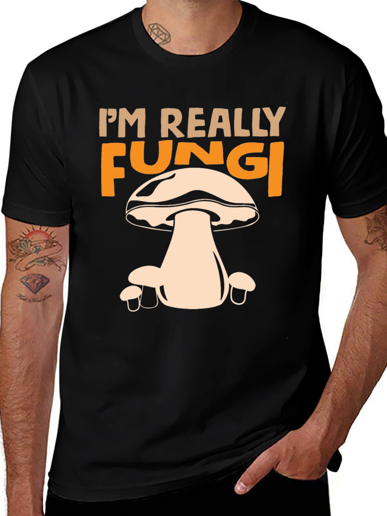 Variant 2 of I'm Really Fungi Graphic T-Shirt