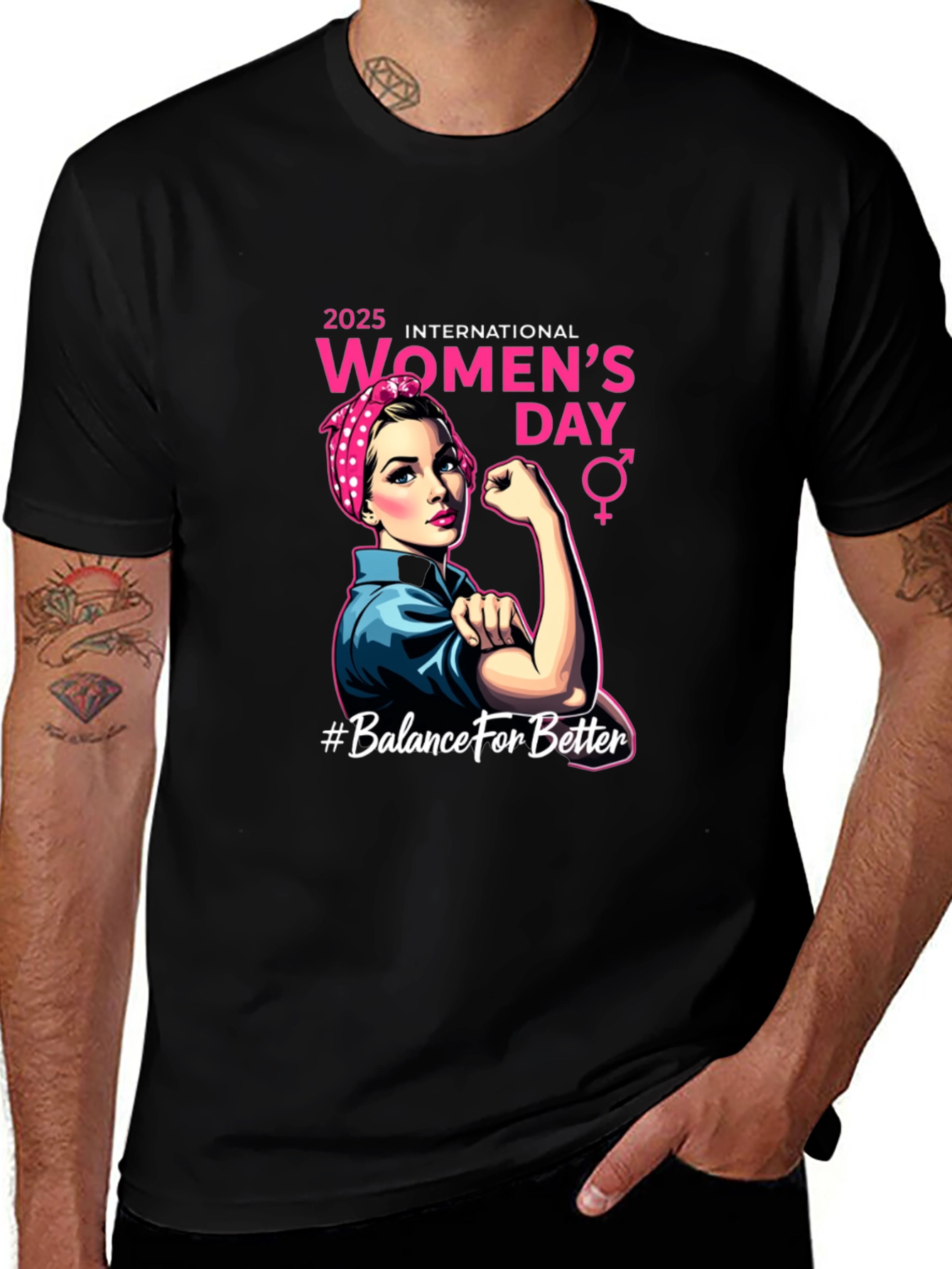 Women's Day 2025 Graphic T-Shirt