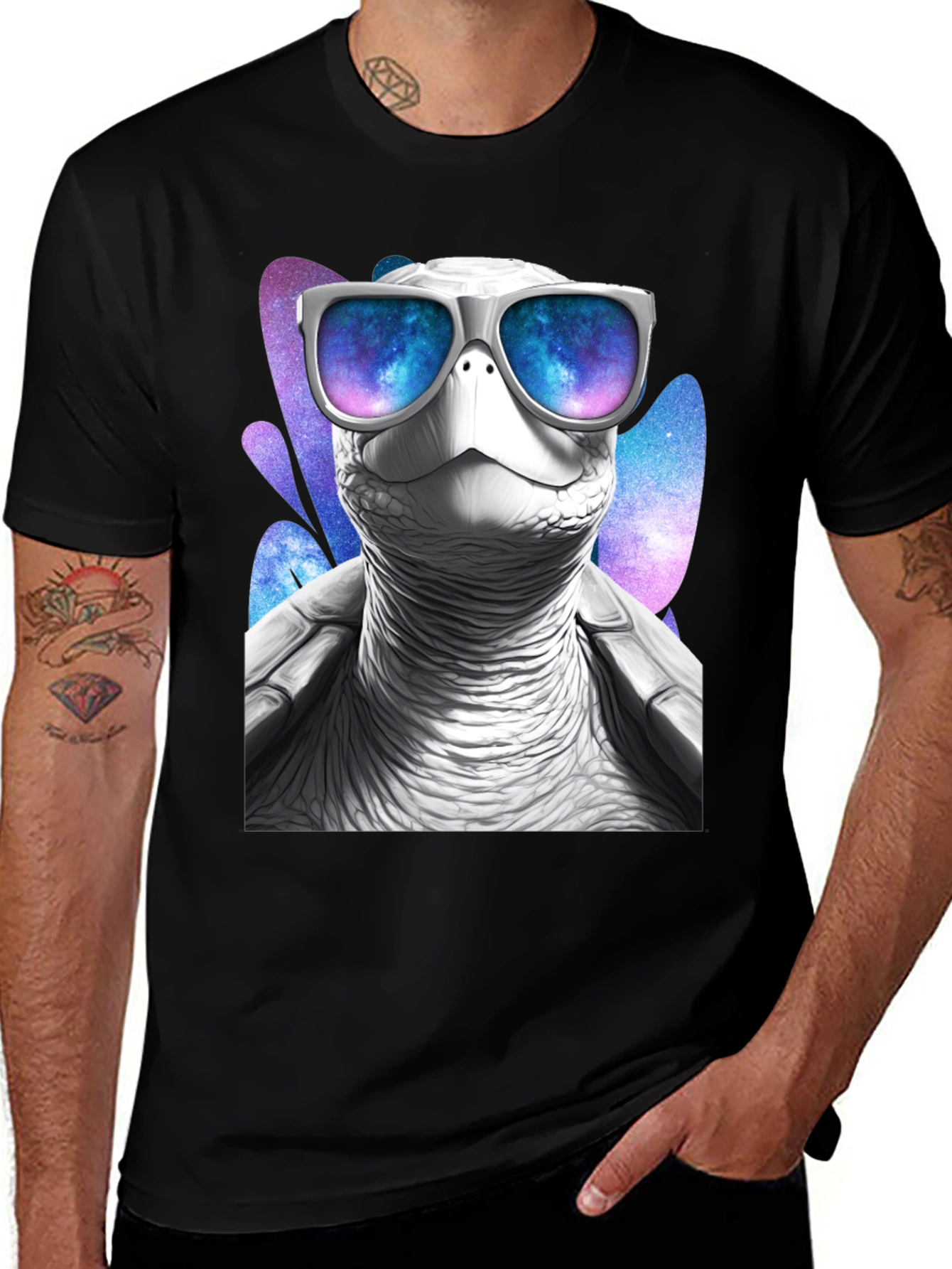 Variant 11 of Cool Turtle Graphic Tee