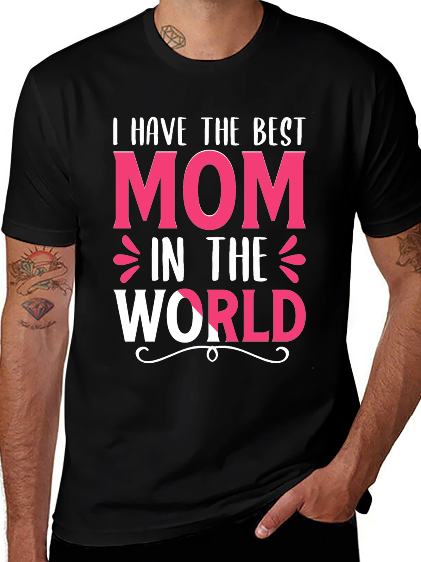 Variant 10 of Best Mom Ever Graphic T-Shirt