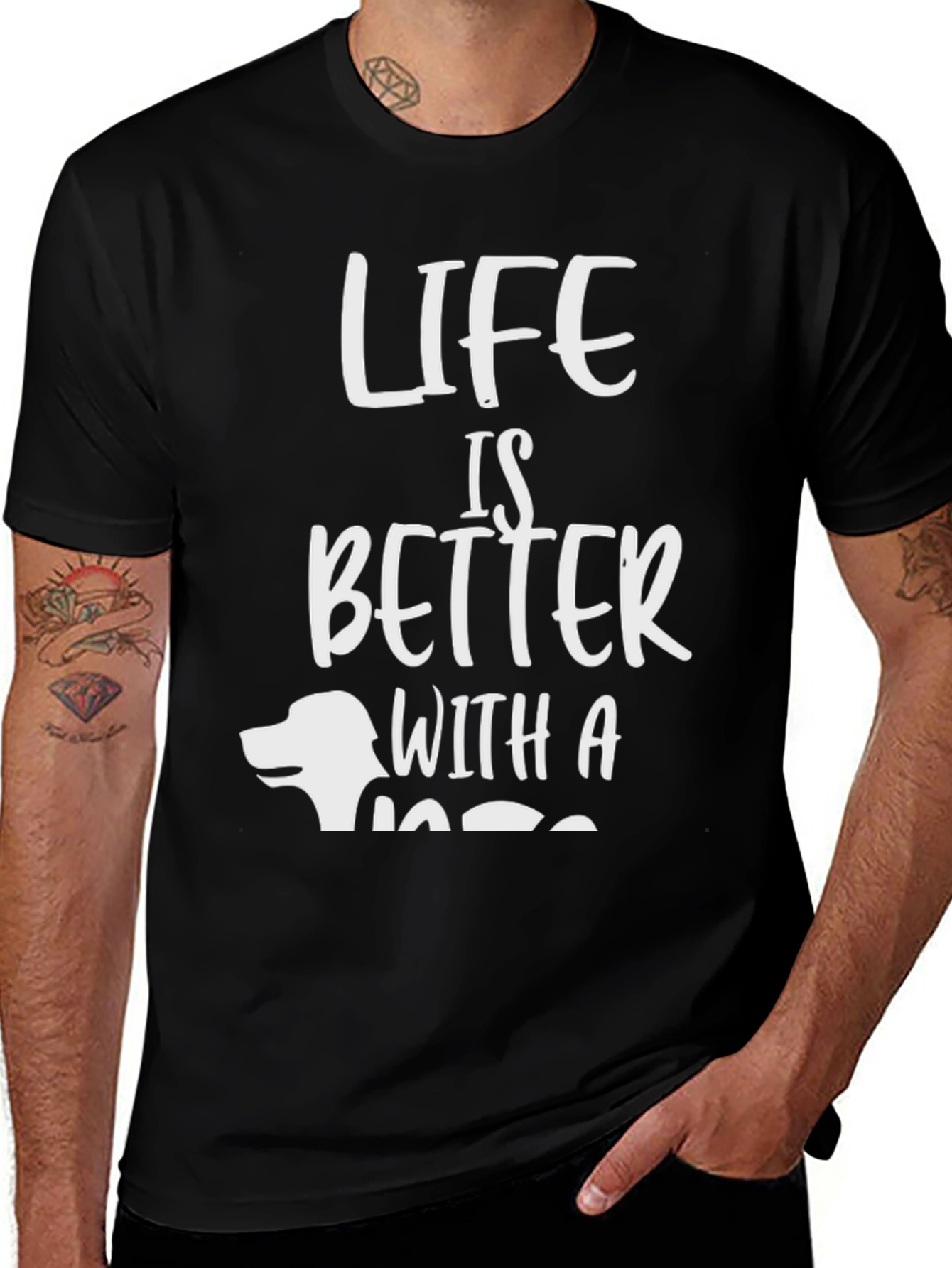 Life is Better with a Dog T-Shirt