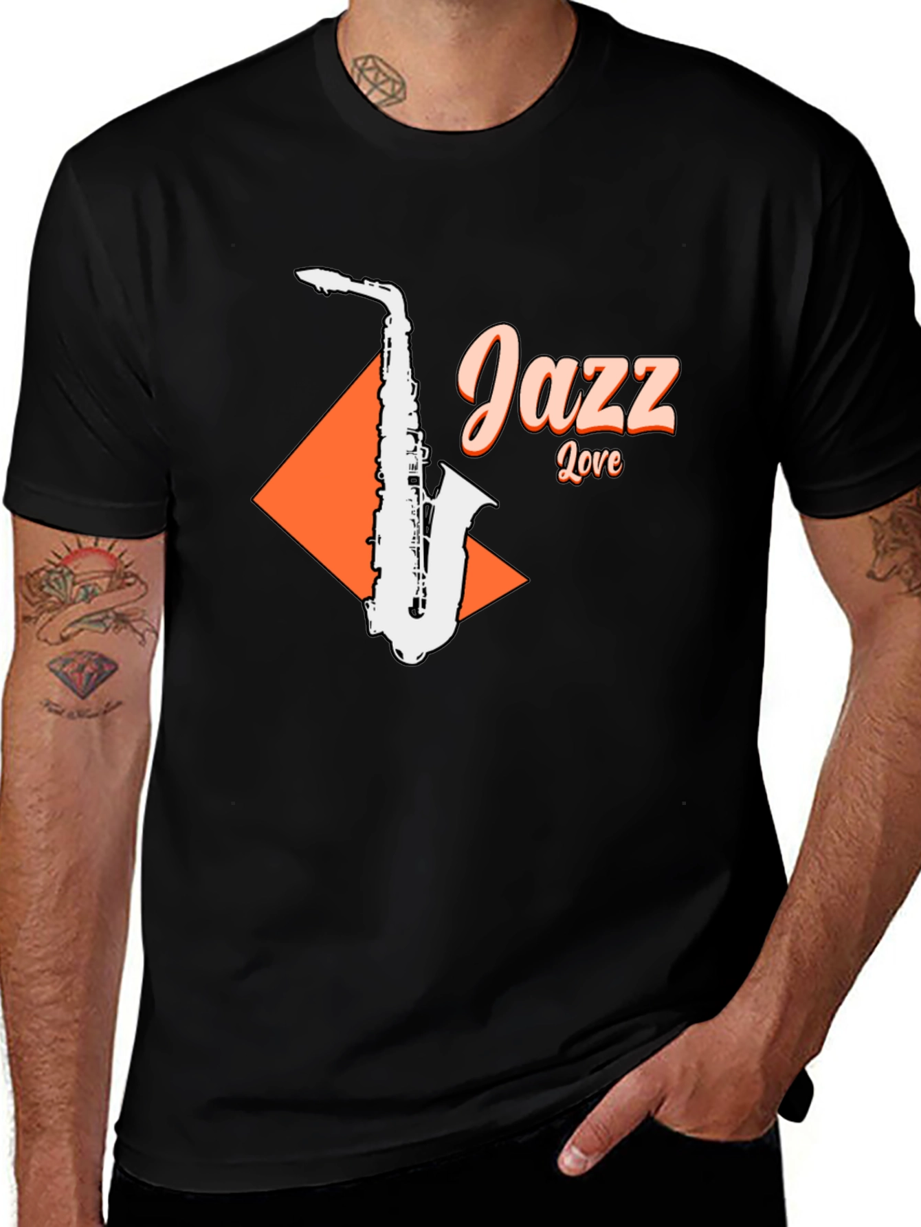 Variant 28 of Jazz Love Black T-Shirt