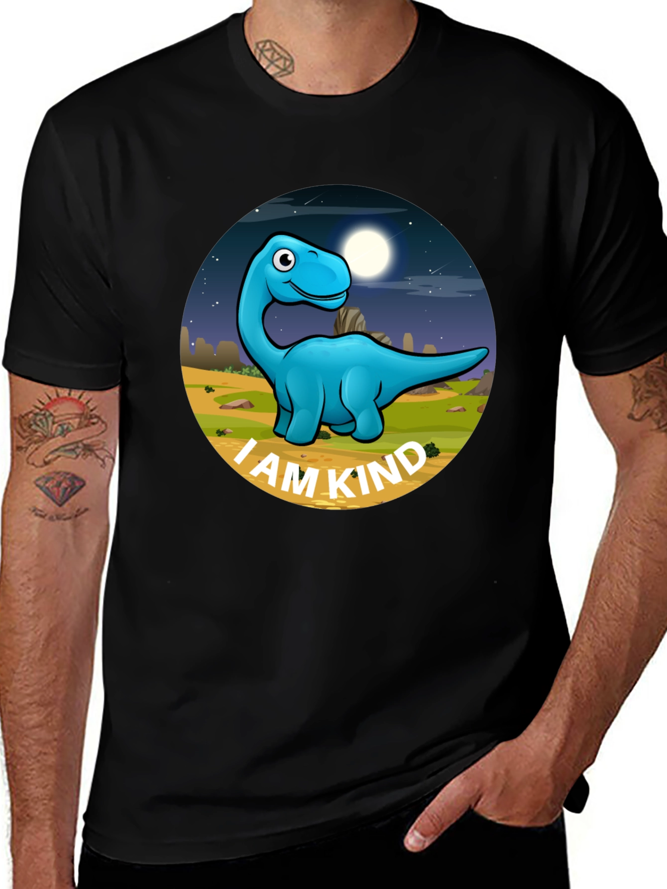 I Am Kind Dinosaur T-Shirt