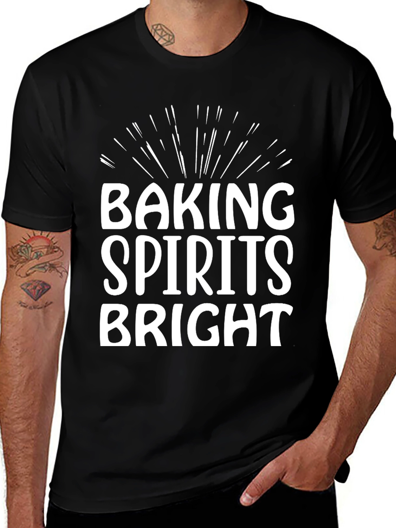 Baking Spirits Bright Graphic Tee