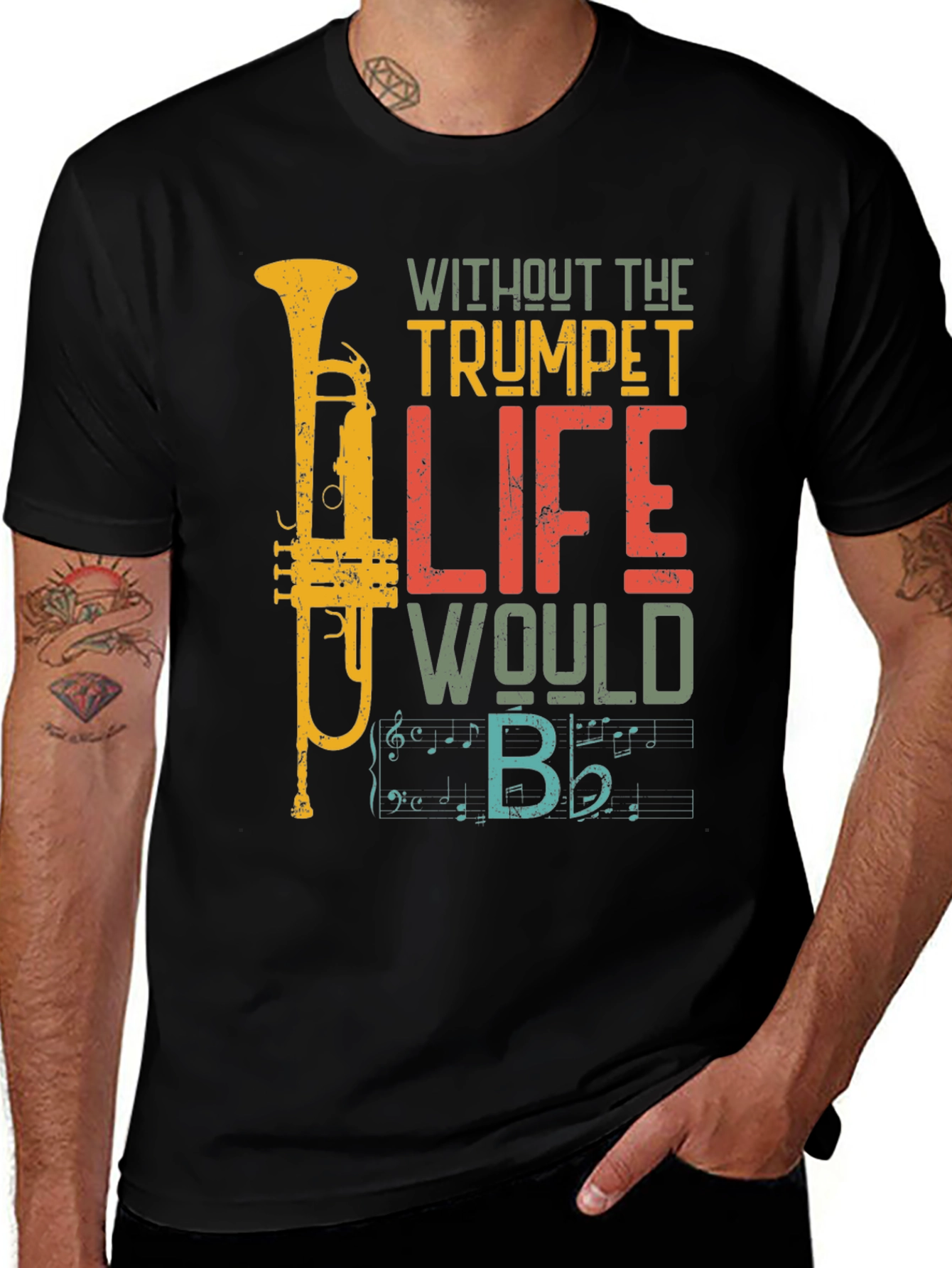 Variant 18 of Trumpet Life T-Shirt - Musician Gift