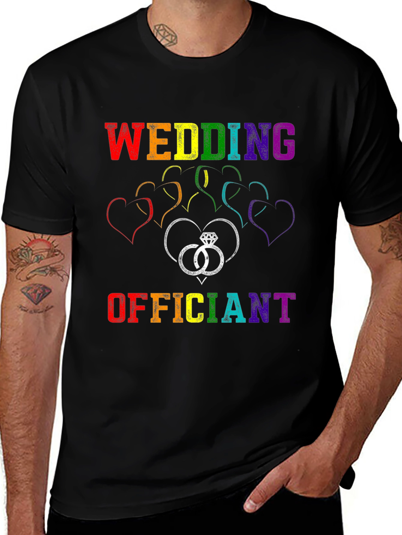 Wedding Officiant Pride T-Shirt