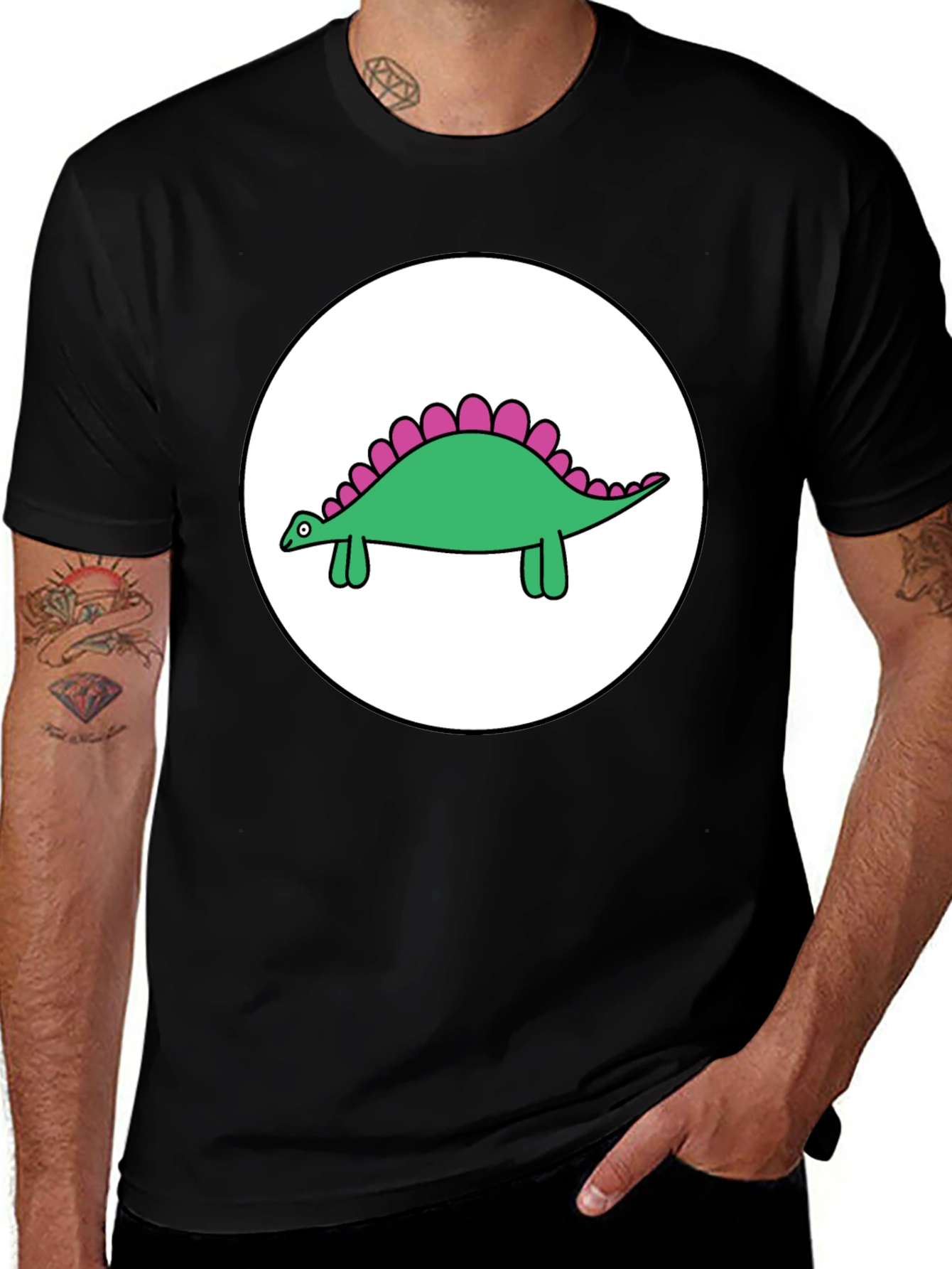 Dino Graphic Tee - Casual Comfort