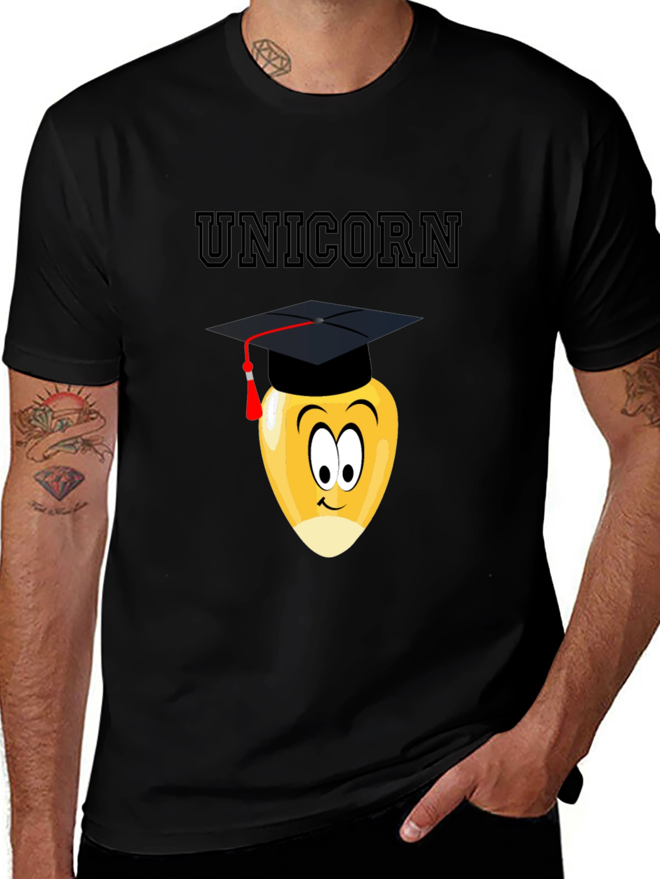 Variant 29 of Unicorn Grad Corn T-Shirt