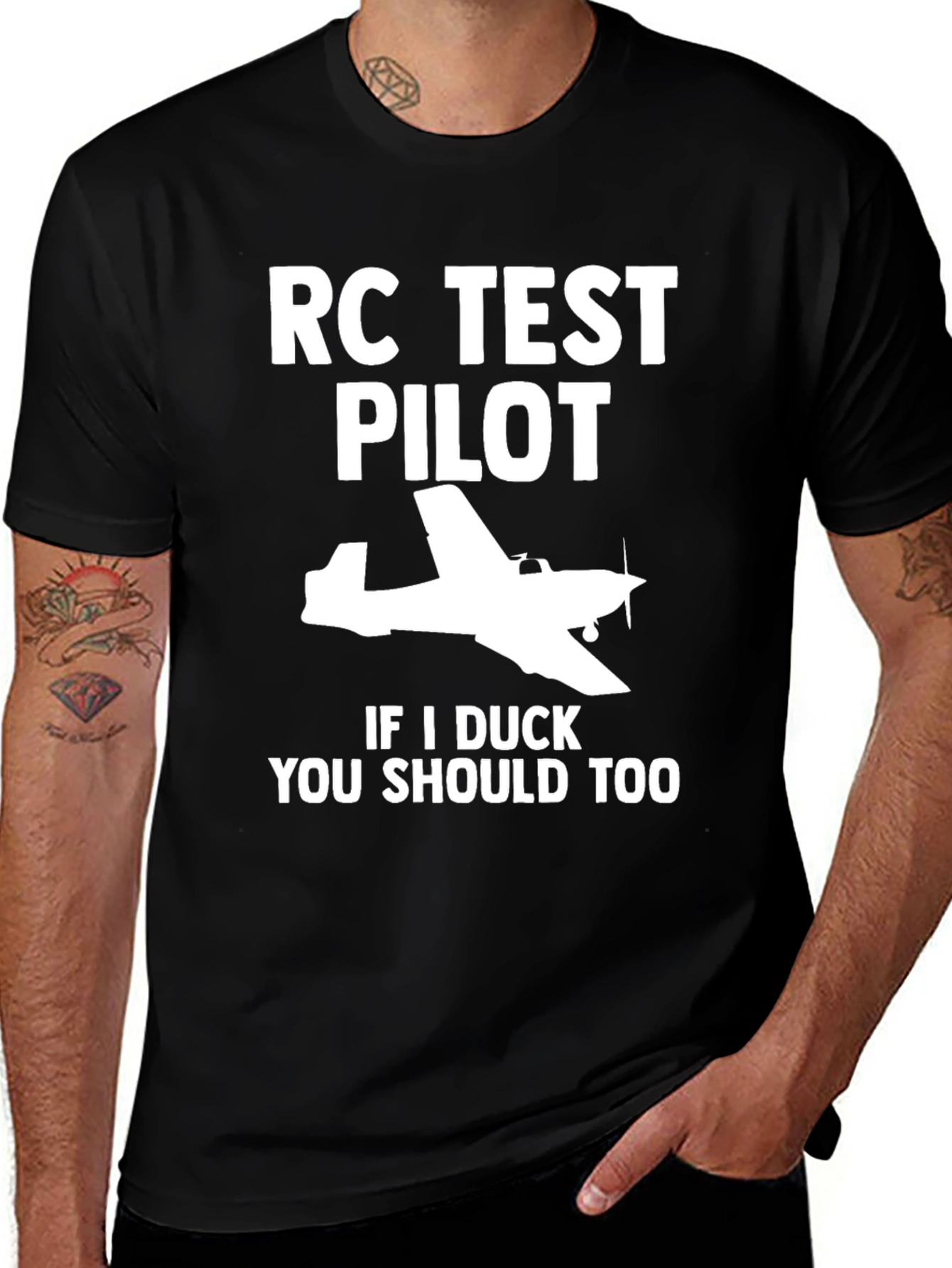 RC Test Pilot T-Shirt - Funny Airplane Tee