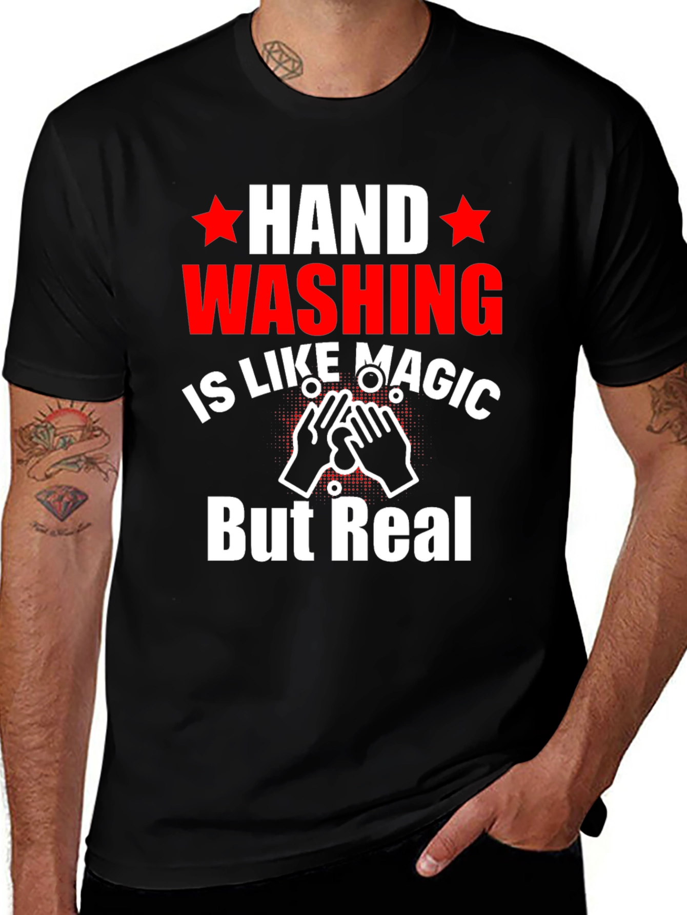Variant 23 of Hand Washing Magic T-Shirt