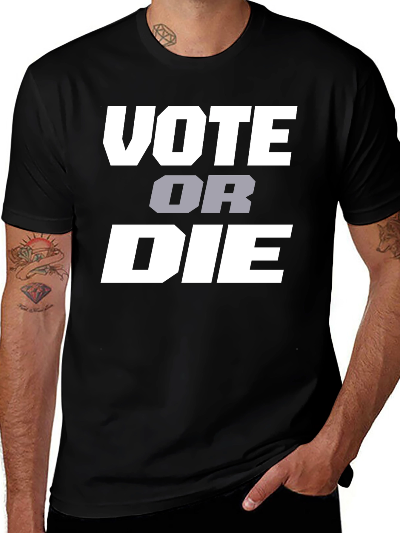 Vote or Die Graphic Tee - Political Statement T-Shirt