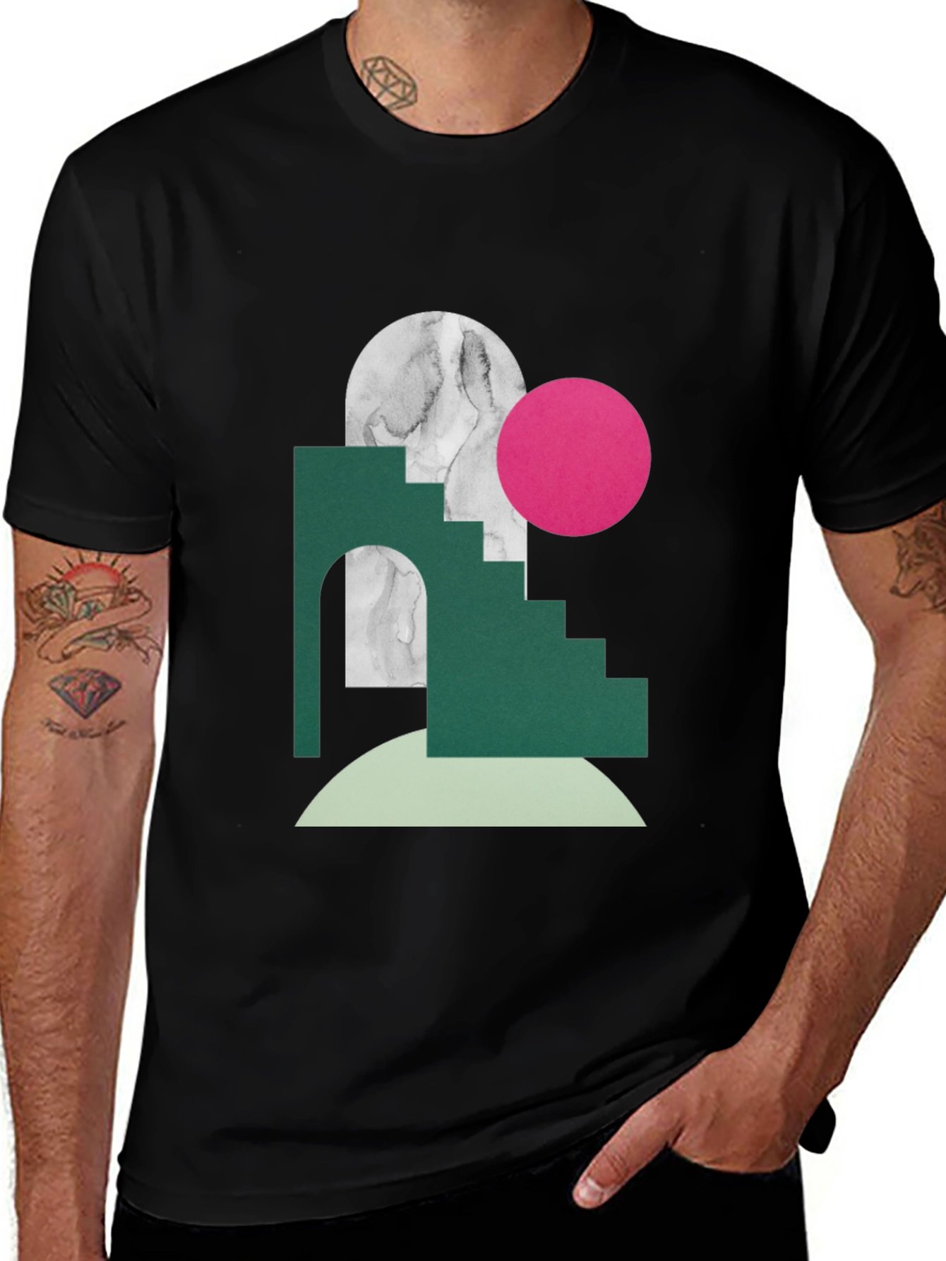 Variant 22 of Abstract Geometric Graphic Tee