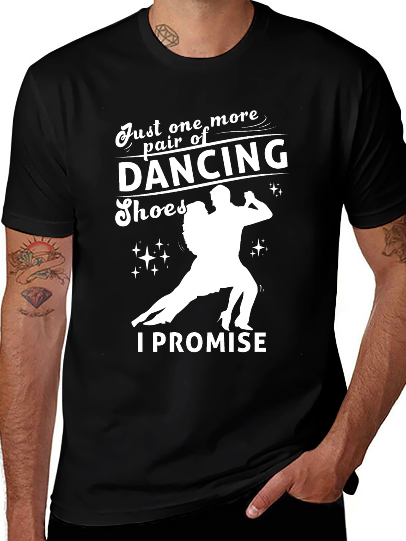 Variant 24 of Dancing Shoes Graphic Tee - Just One More Pair I Promise!