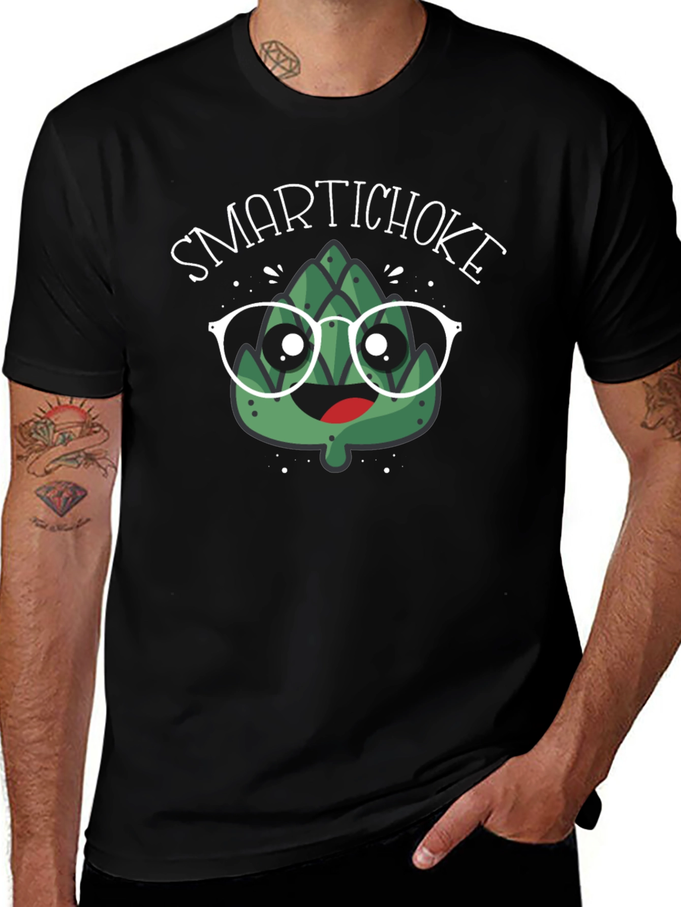 Variant 20 of Smartichoke Graphic Tee - Funny Artichoke Pun Shirt