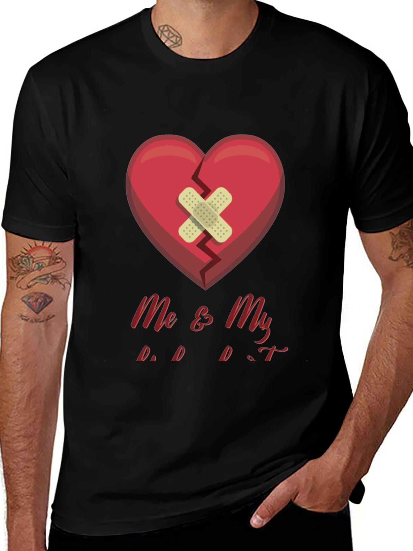 Variant 14 of Me & My Broken Heart T-Shirt