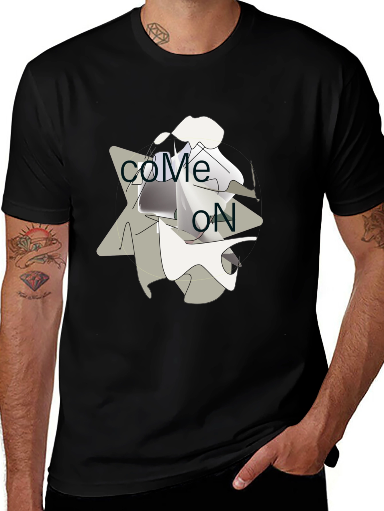 Variant 23 of Come On Graphic Tee - Modern Casual T-Shirt