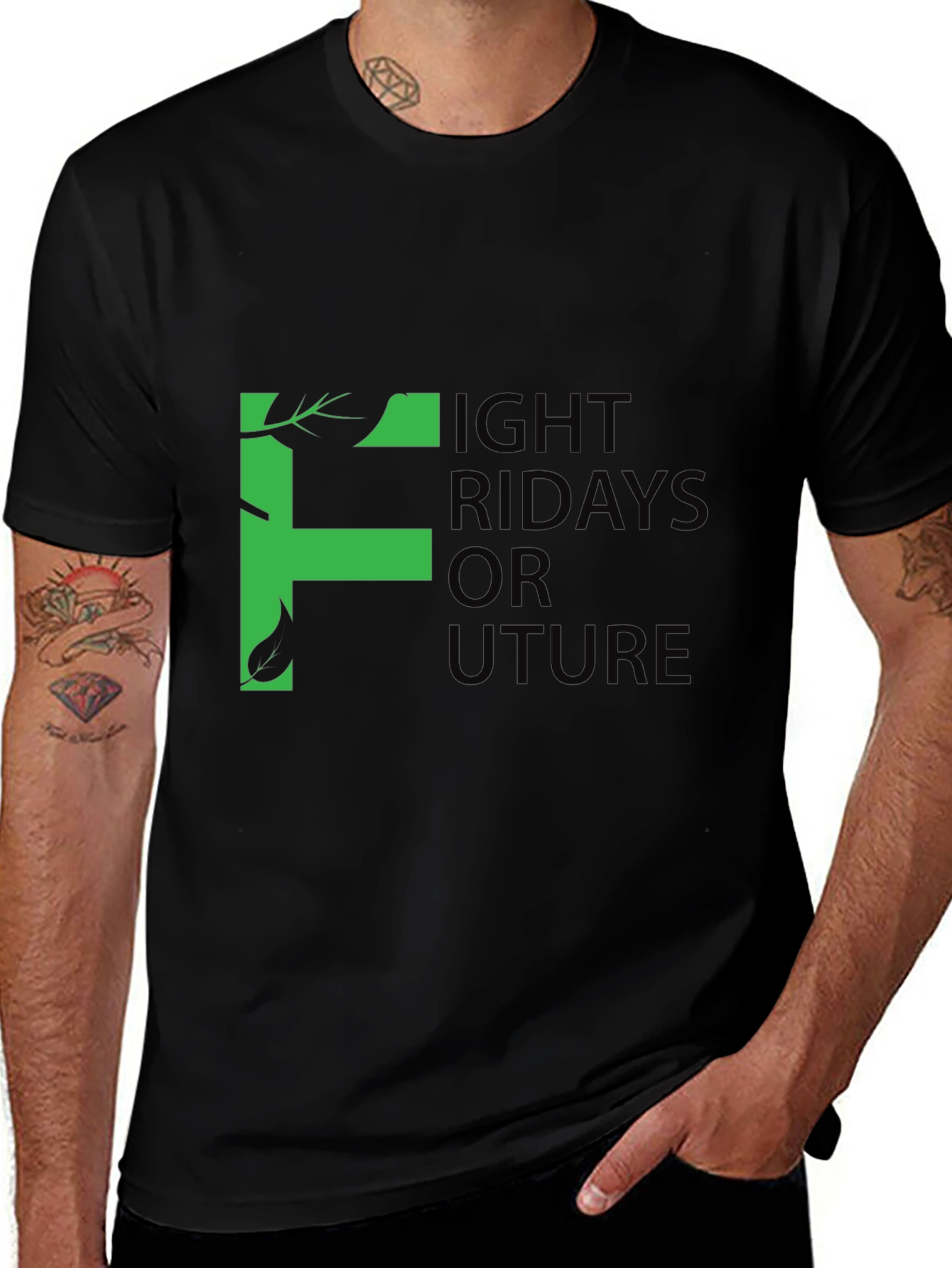 Variant 12 of Fight Friday For Future T-Shirt