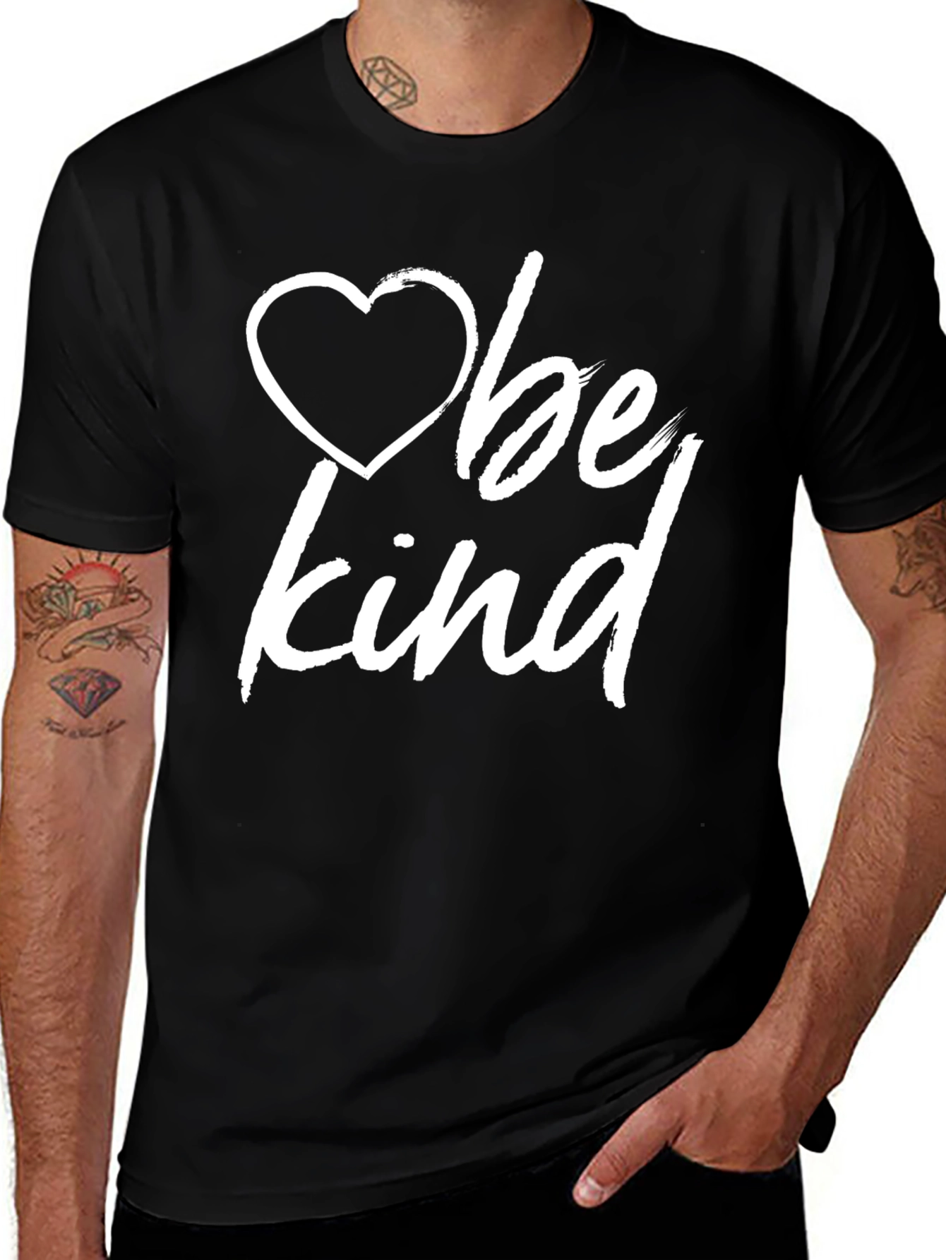 Variant 2 of Be Kind Heart Graphic T-Shirt