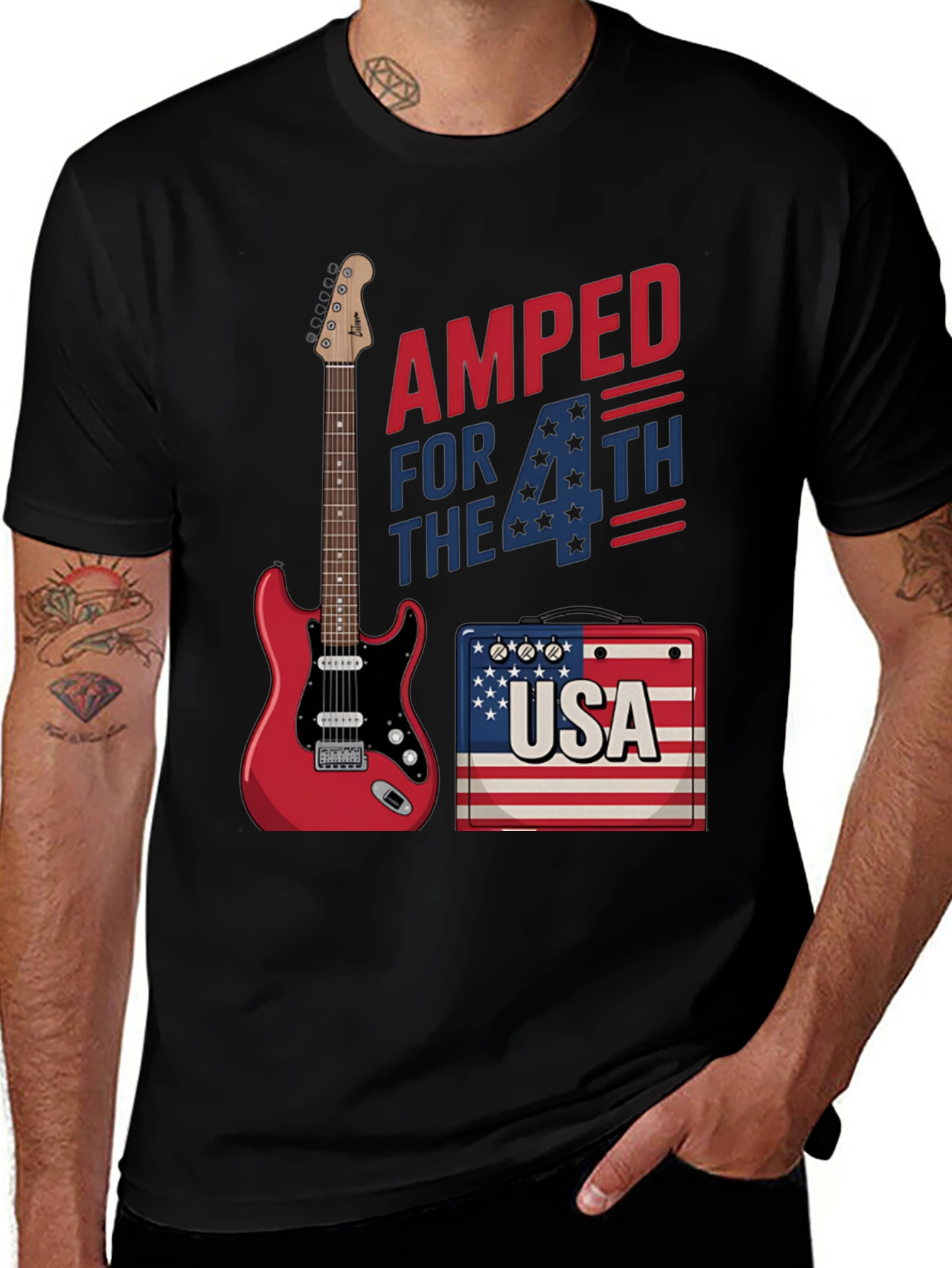 Amped for the 4th T-Shirt