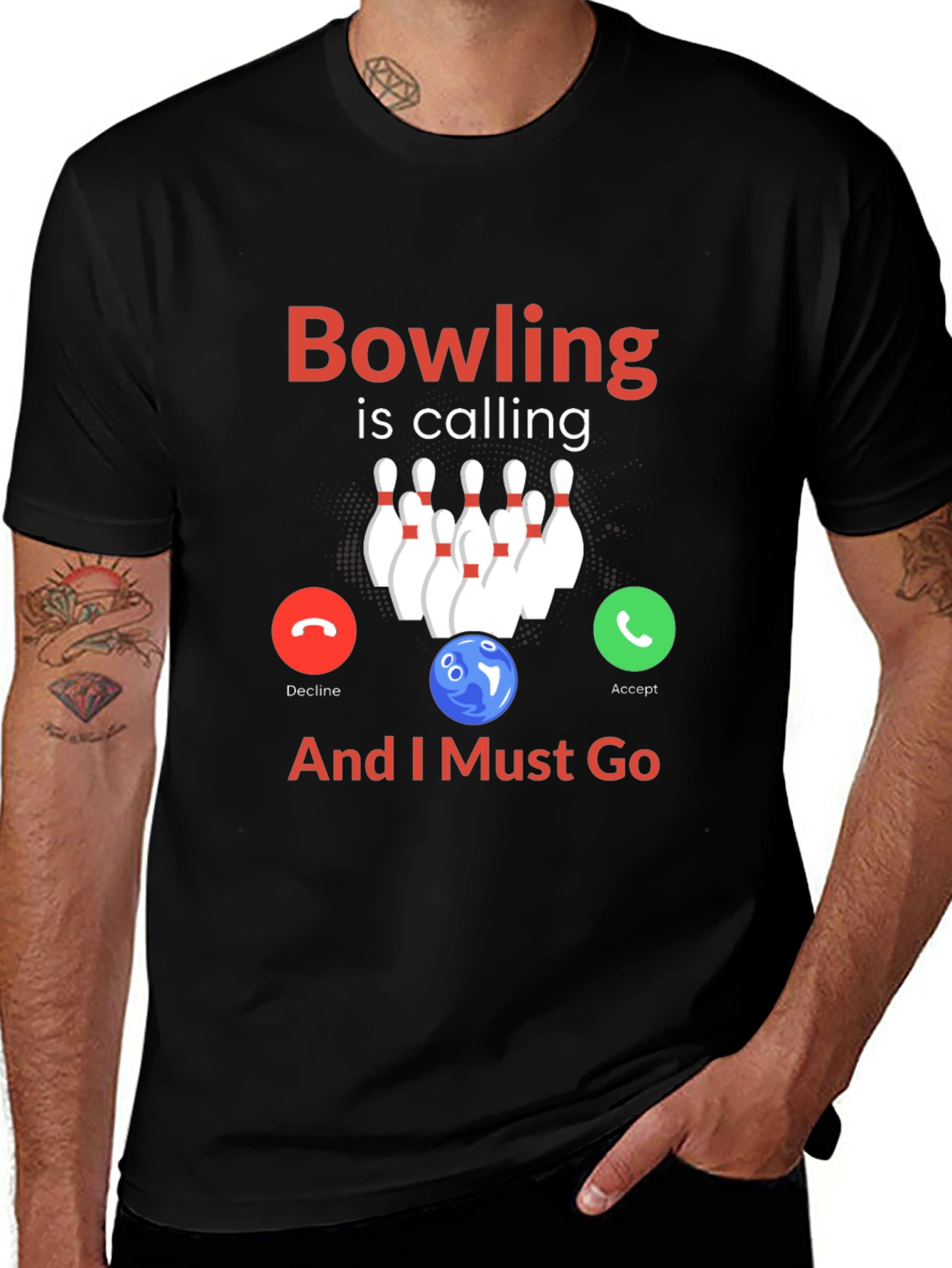 Variant 23 of Bowling is Calling T-Shirt