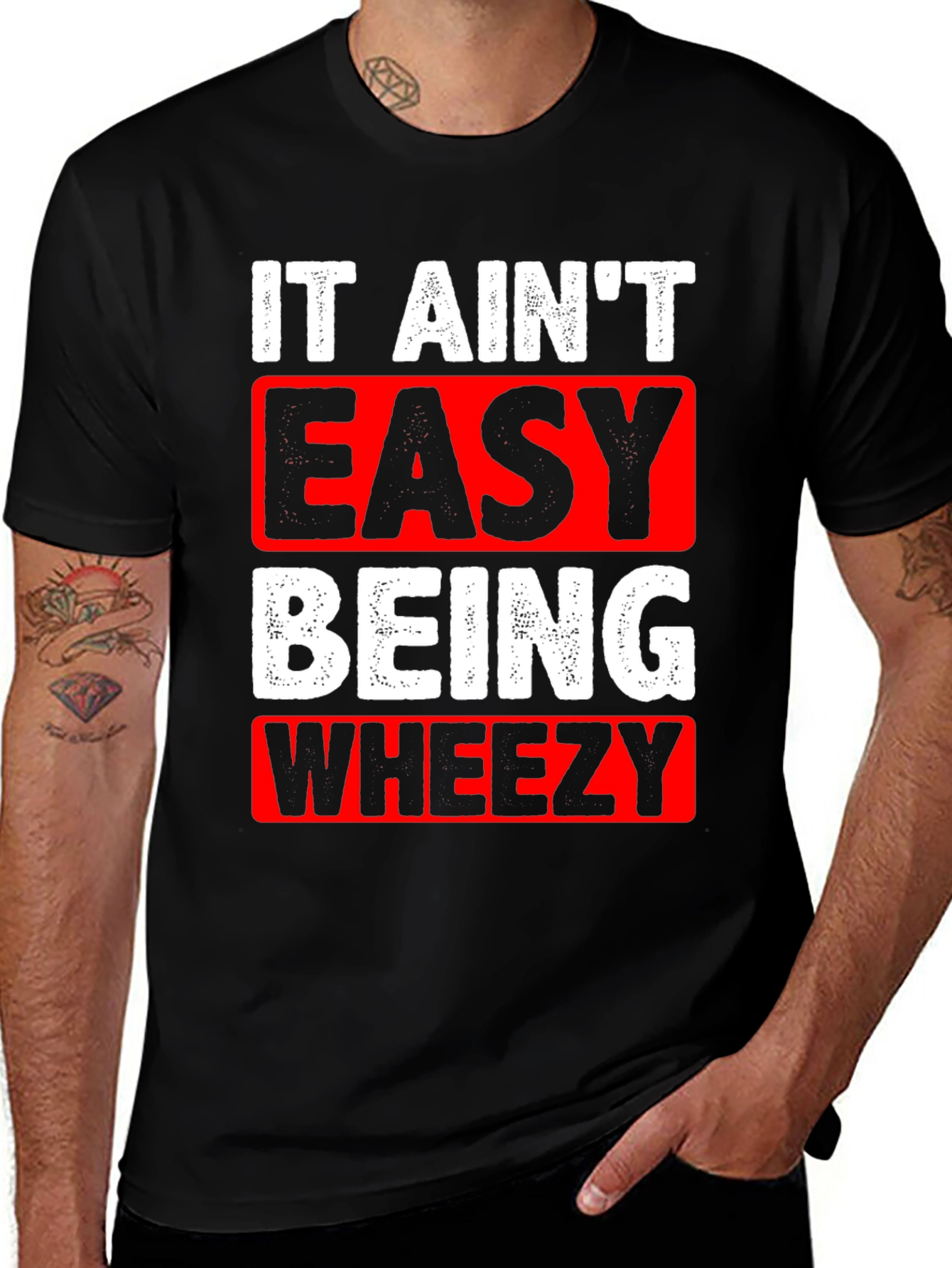 Variant 20 of It Ain't Easy Being Wheezy Graphic T-Shirt