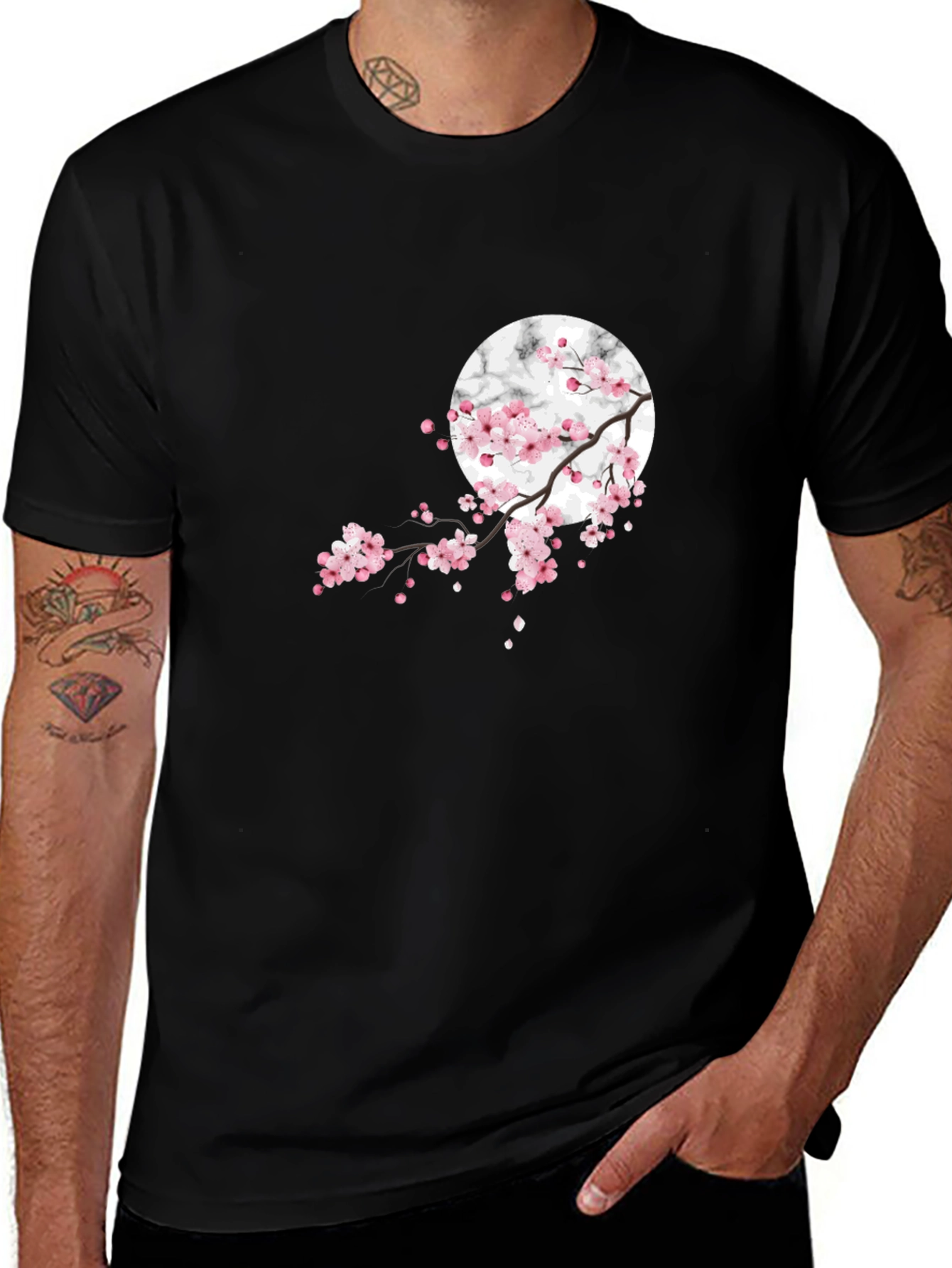 Cherry Blossom T-Shirt - Stylish Japanese Inspired Design