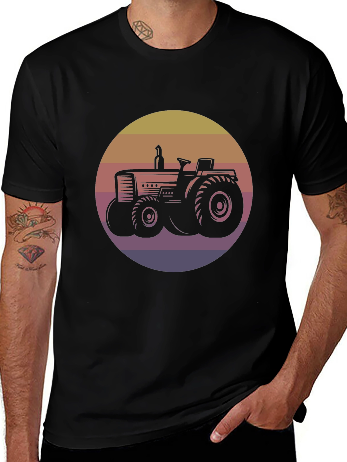 Variant 15 of Vintage Tractor Graphic T-Shirt