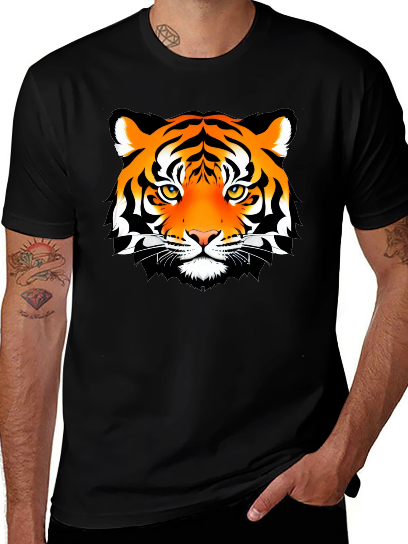 Variant 25 of Bold Tiger Graphic T-Shirt