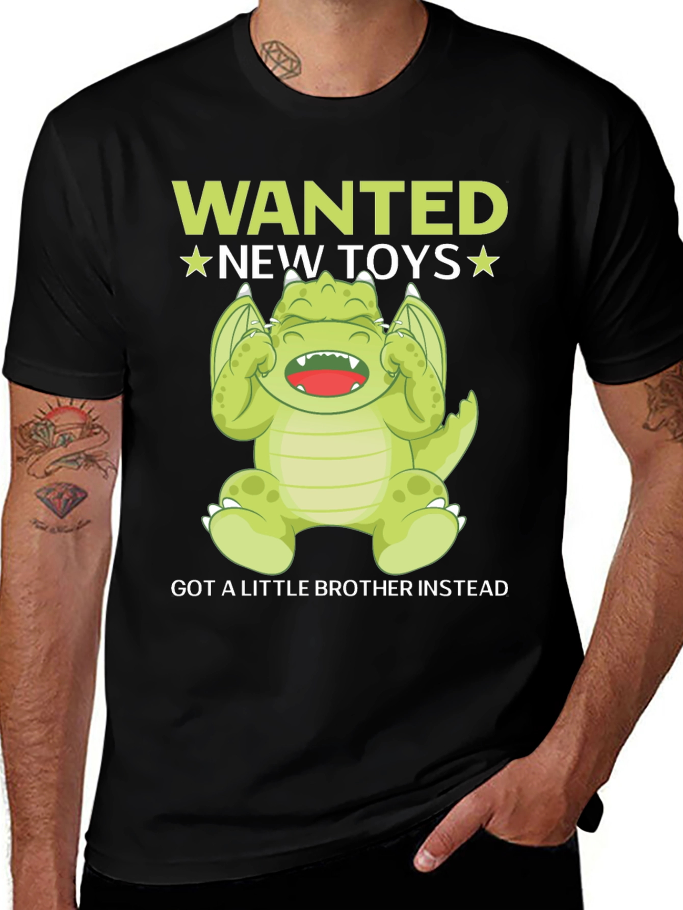 Variant 6 of Wanted New Toys T-Shirt - Funny Dragon Tee