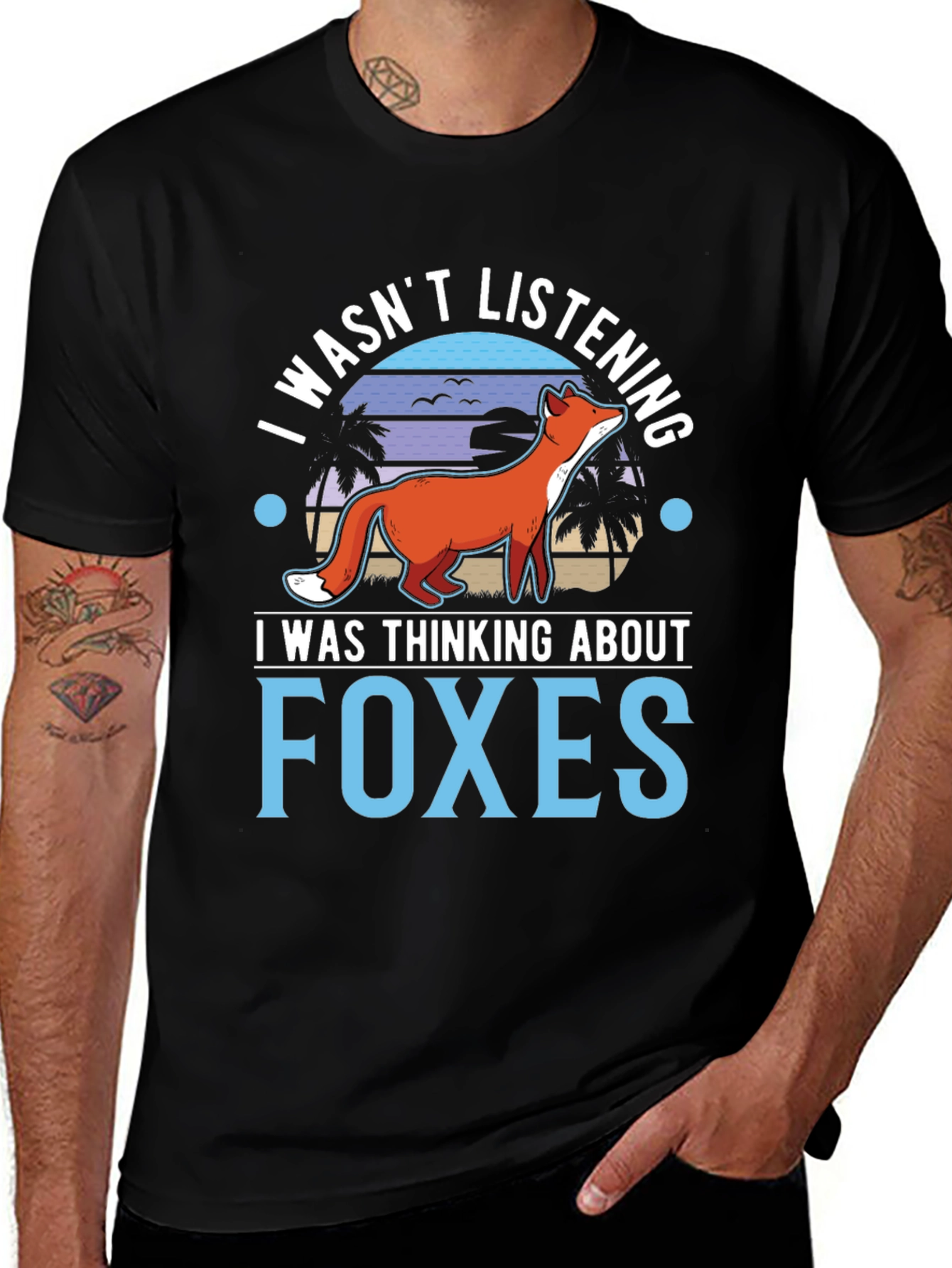 I Wasn't Listening Fox T-Shirt