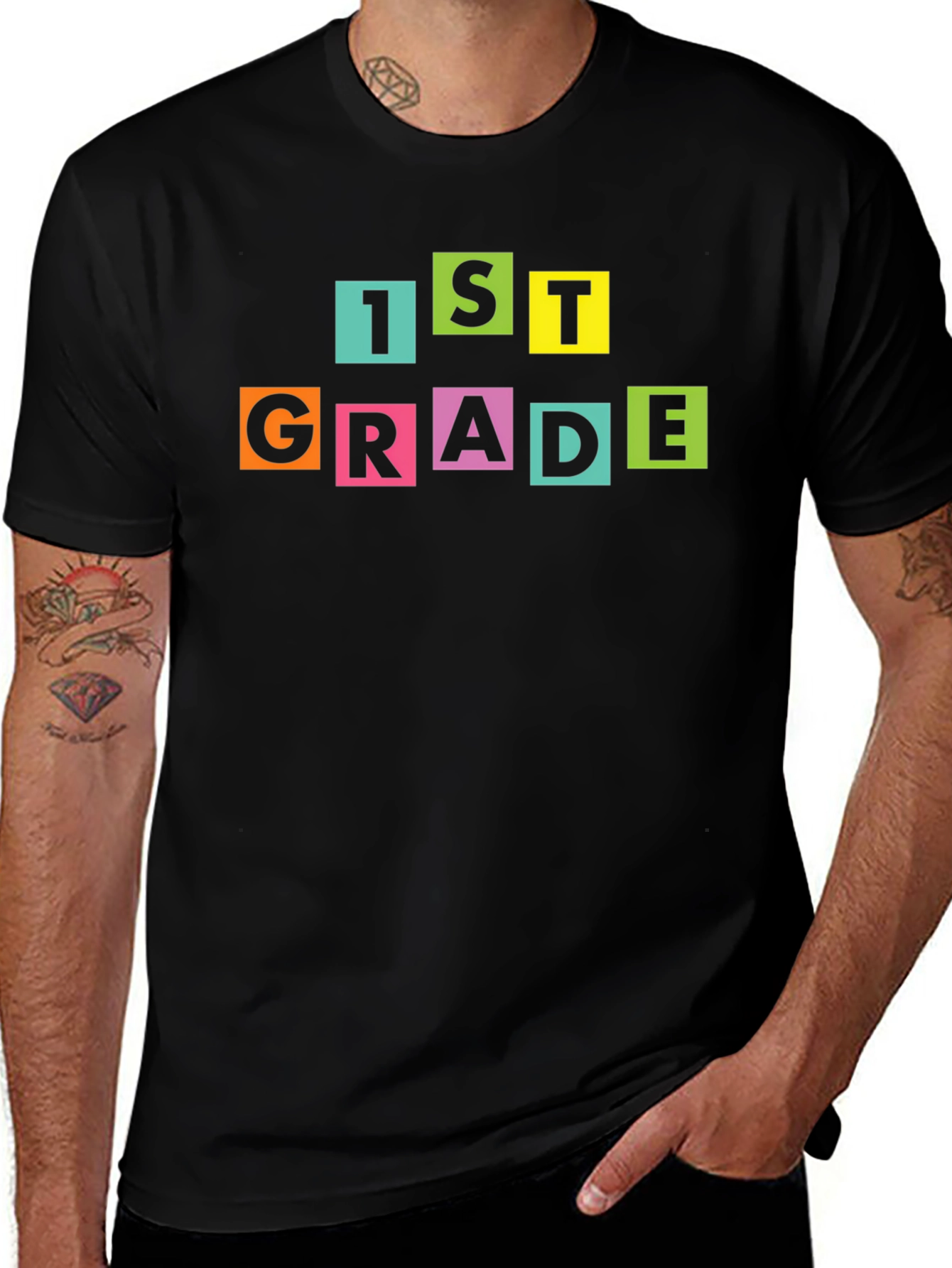 1st Grade Teacher T-Shirt - Back to School
