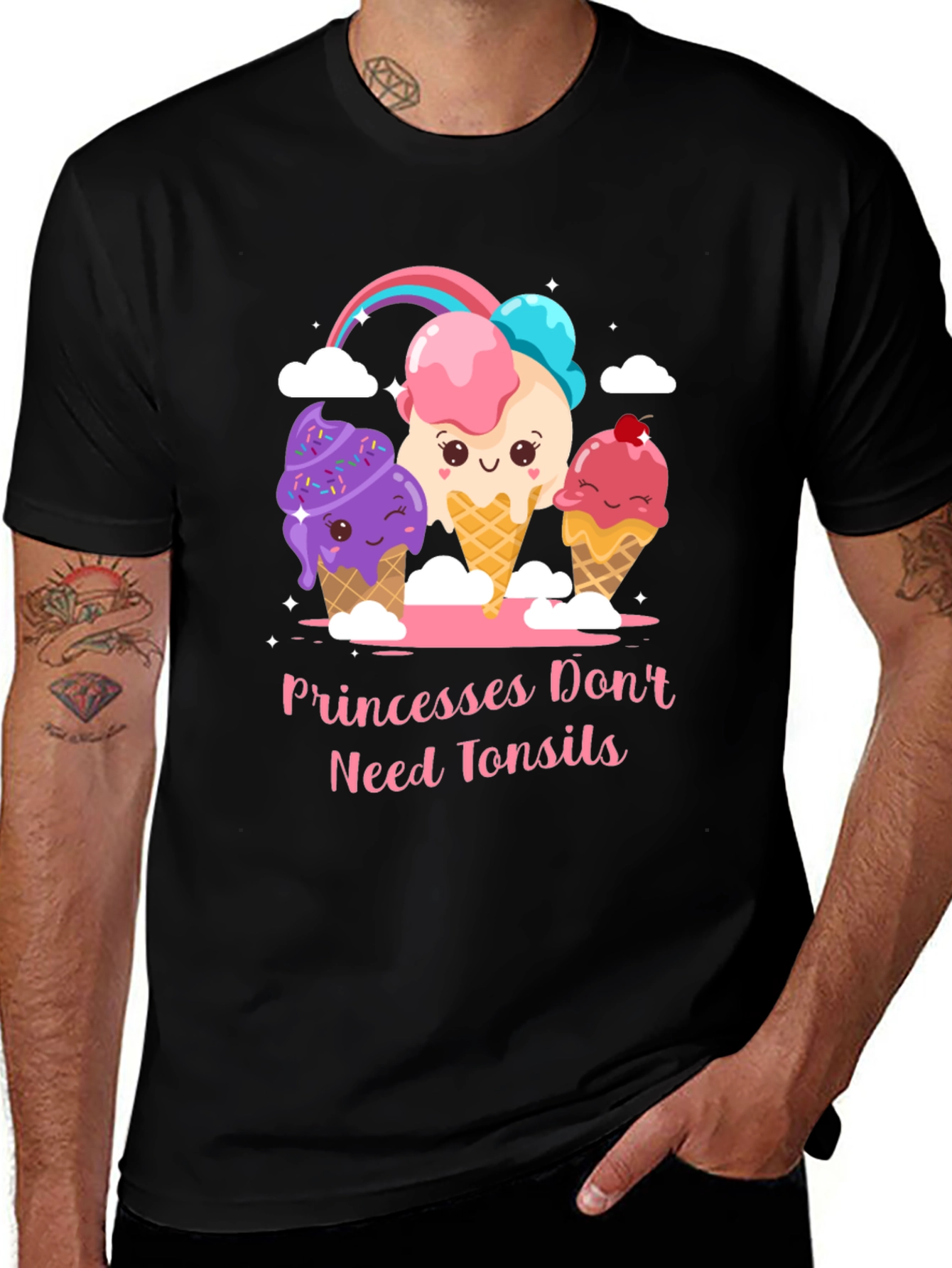 Princesses Don't Need Tonsils T-Shirt