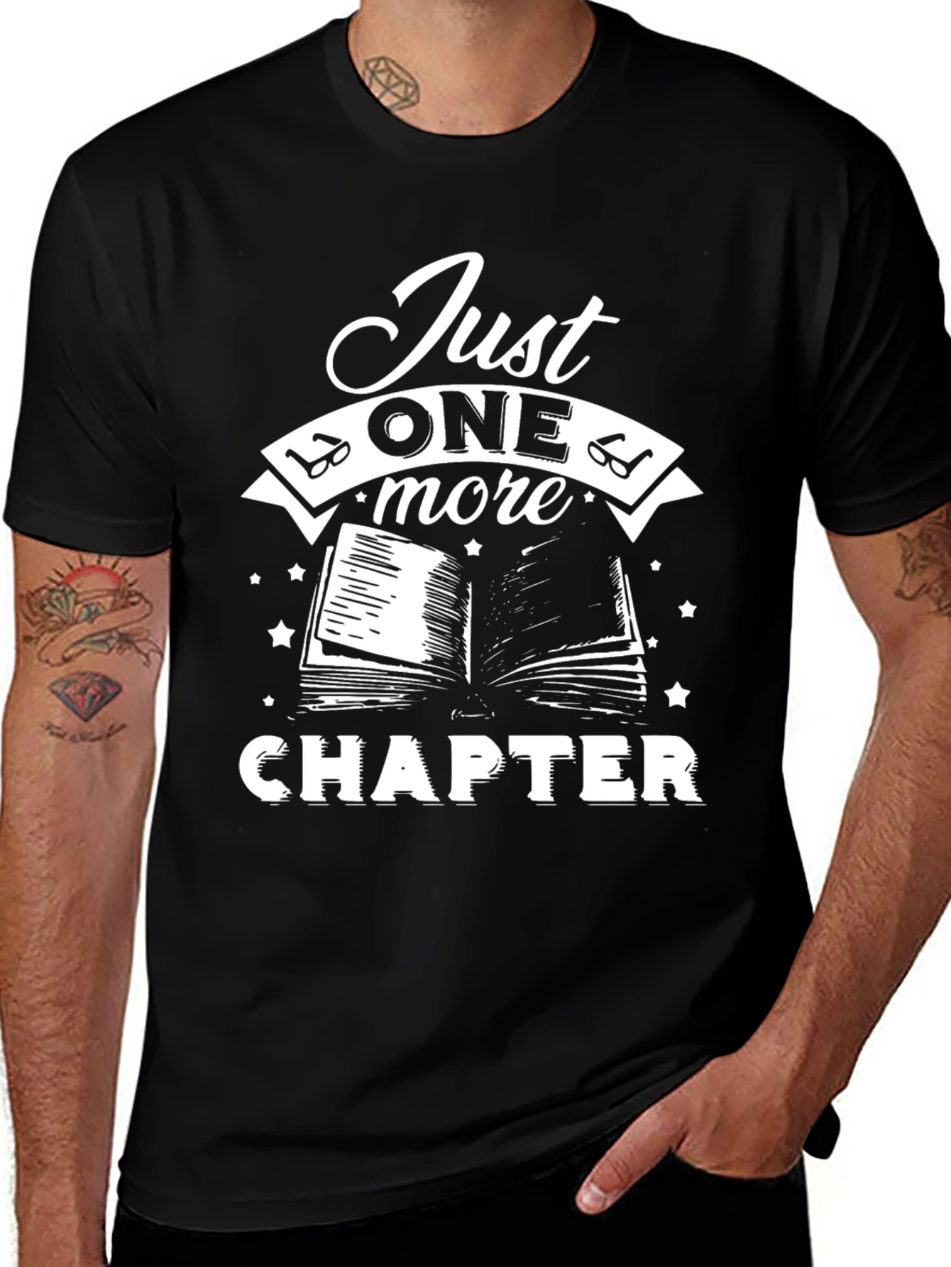 Just One More Chapter Book Lover's T-Shirt