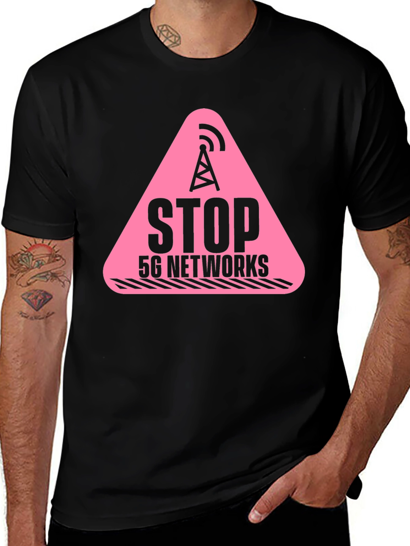Stop 5G Networks T-Shirt, Conspiracy Tee
