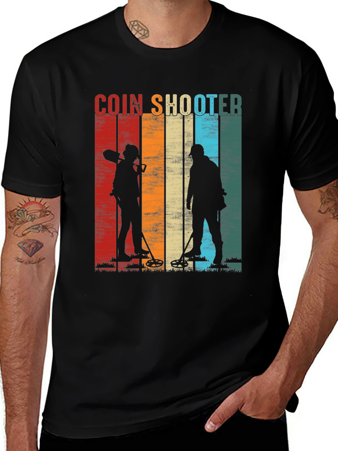 Variant 18 of Coin Shooter T-Shirt - Metal Detecting Gift