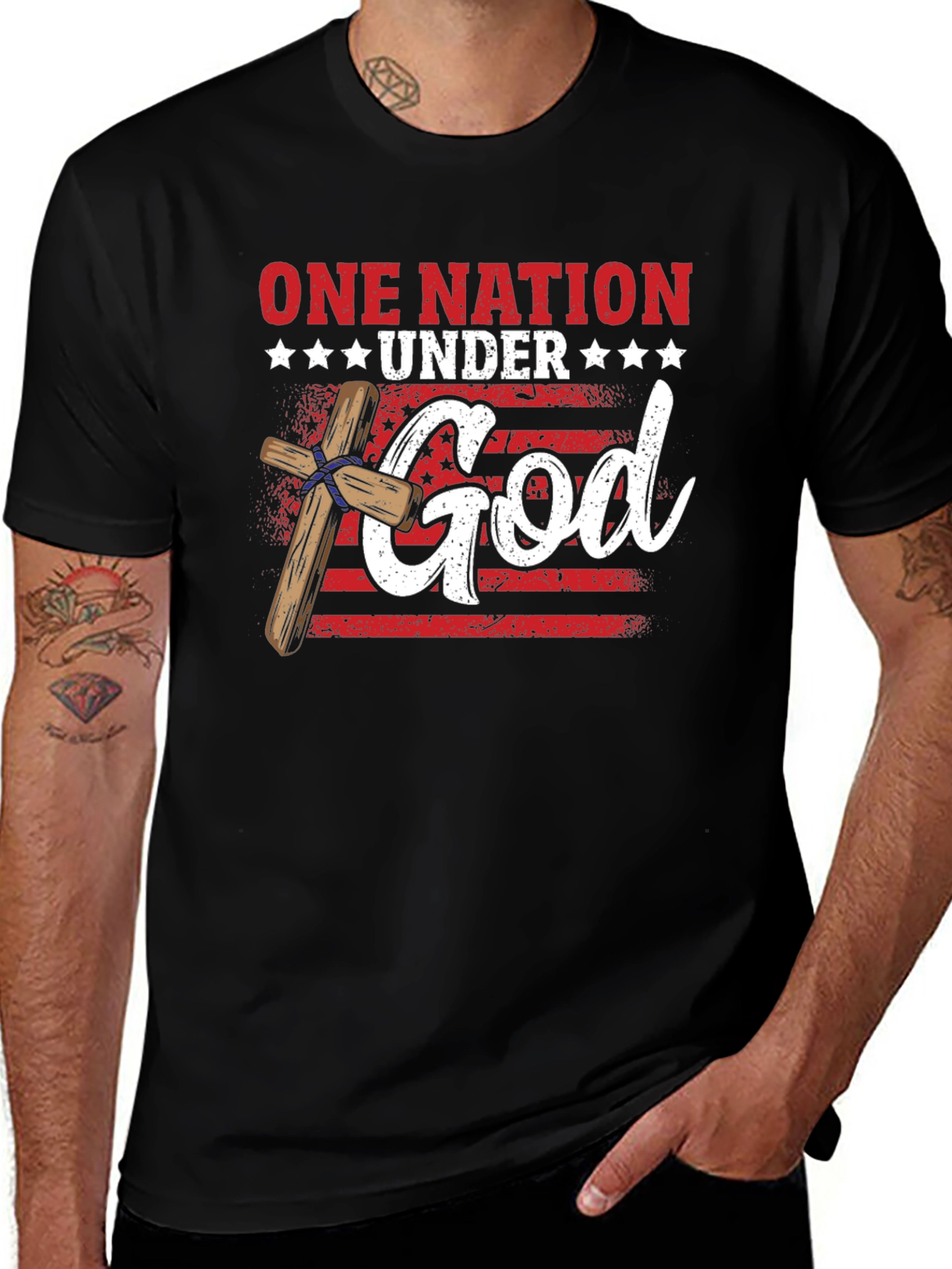 Variant 20 of One Nation Under God Graphic Tee