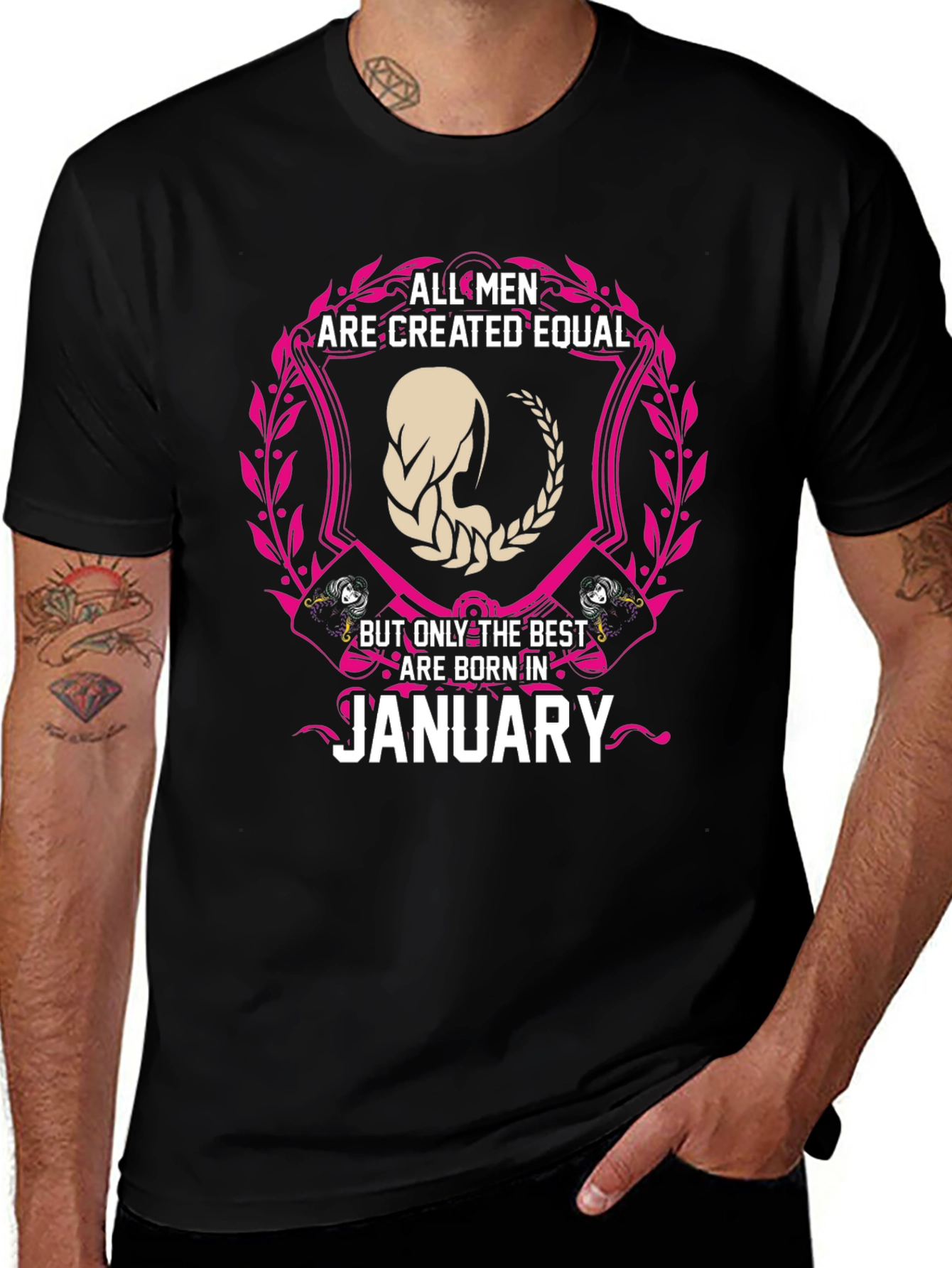 Variant 29 of Best Men Born in January T-Shirt